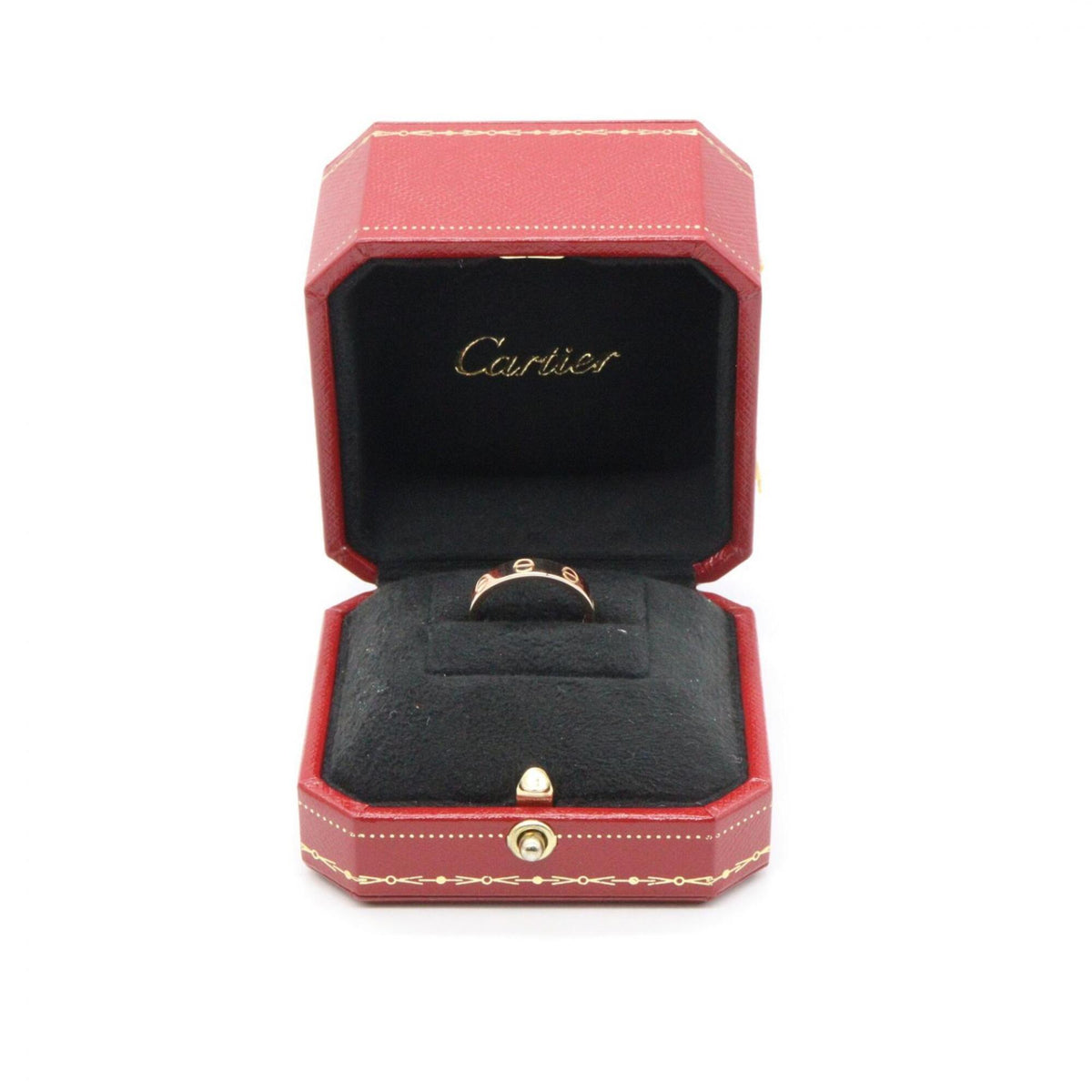 Cartier Gold Pink Gold (18K) Band Ring (Pre-Owned)