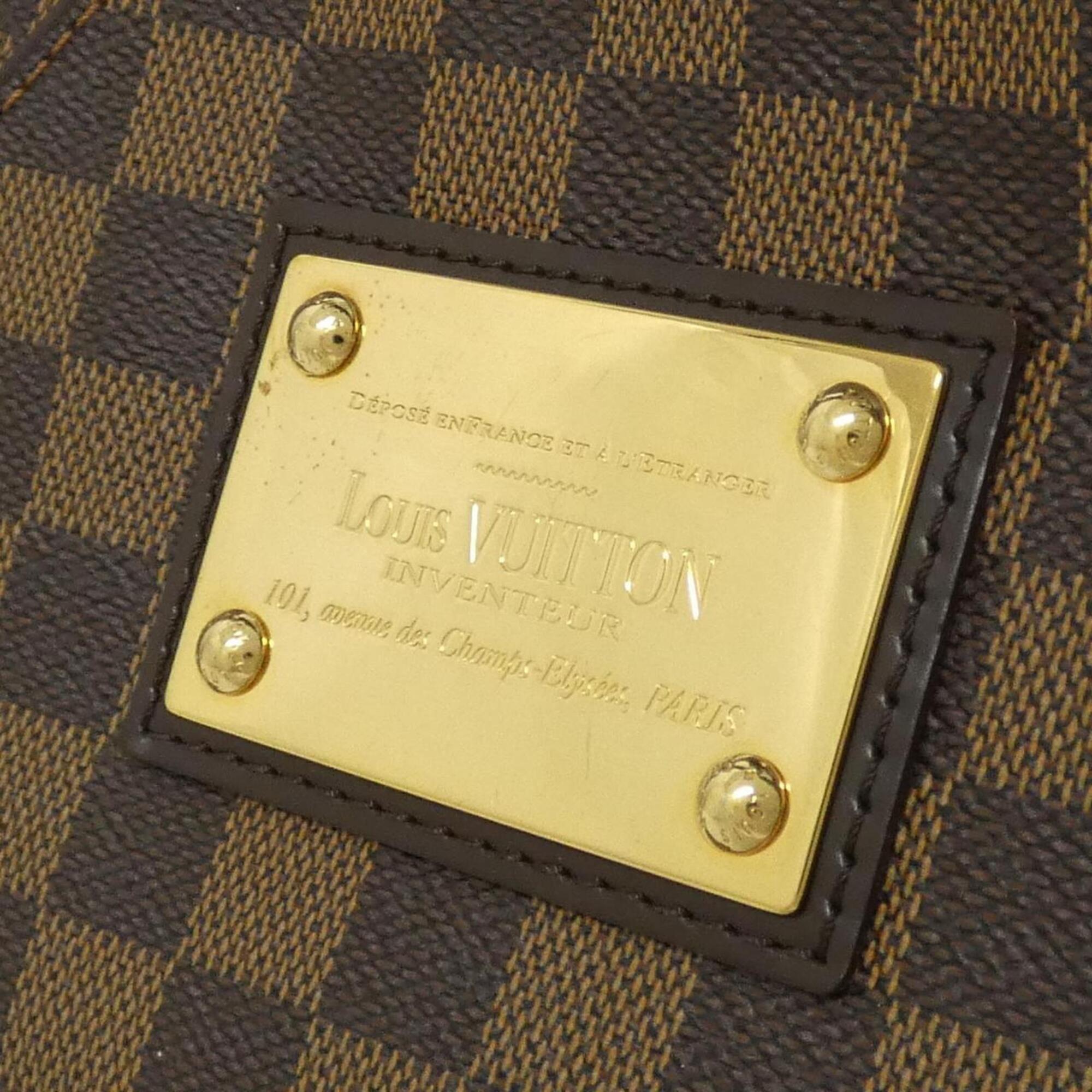 Louis Vuitton Ebene Coated Canvas Shoulder Bag (Pre-Owned)