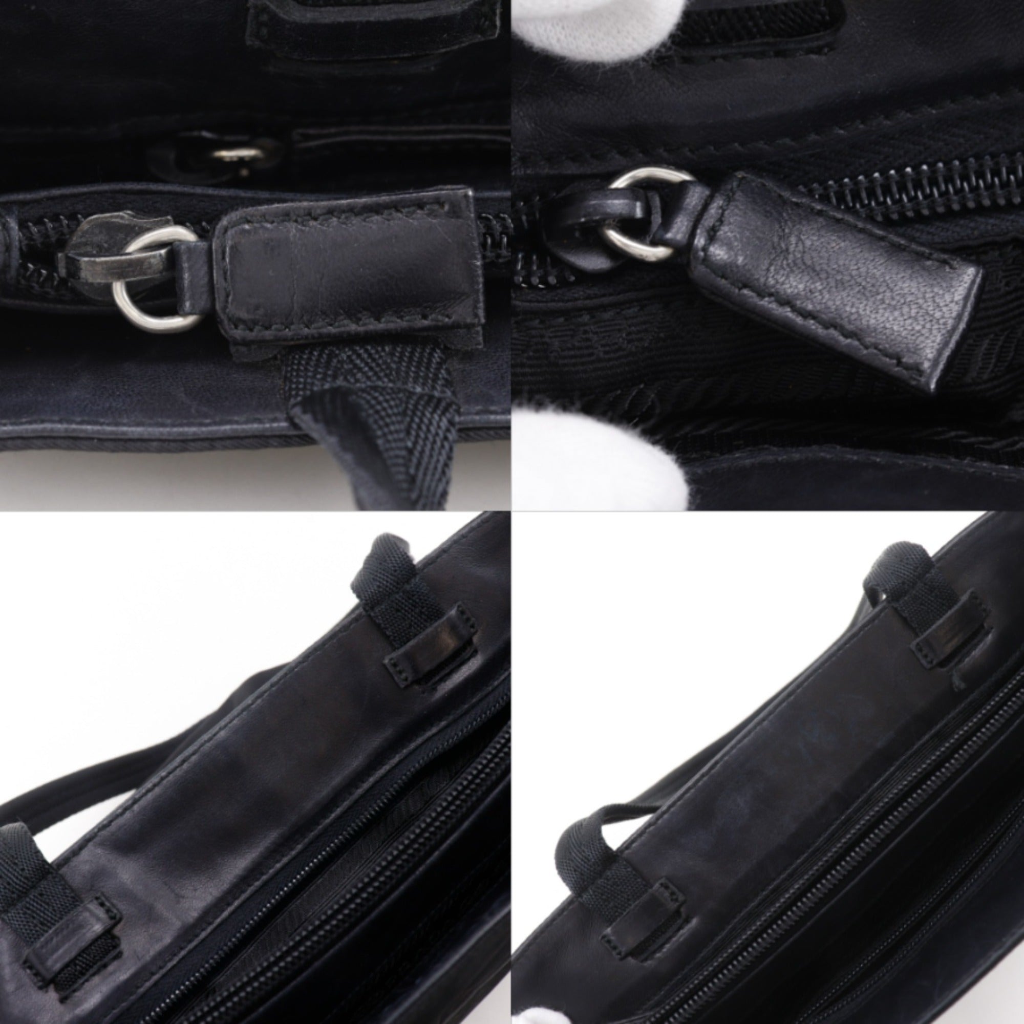 Prada Black Nylon Tote Bag (Pre-Owned)