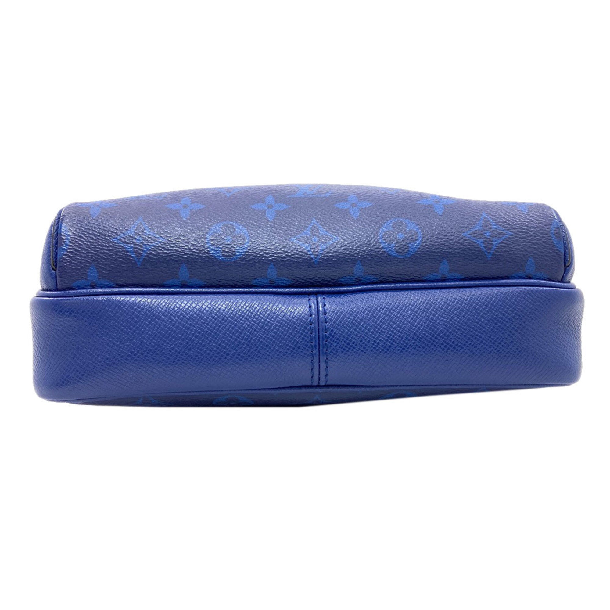 Louis Vuitton Blue Taigarama Shoulder Bag (Pre-Owned)