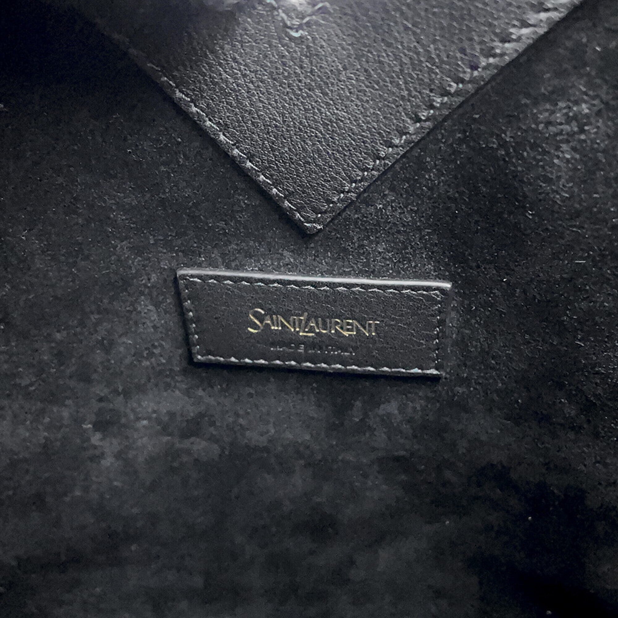 Yves Saint Laurent Black Leather Handbag (Pre-Owned)
