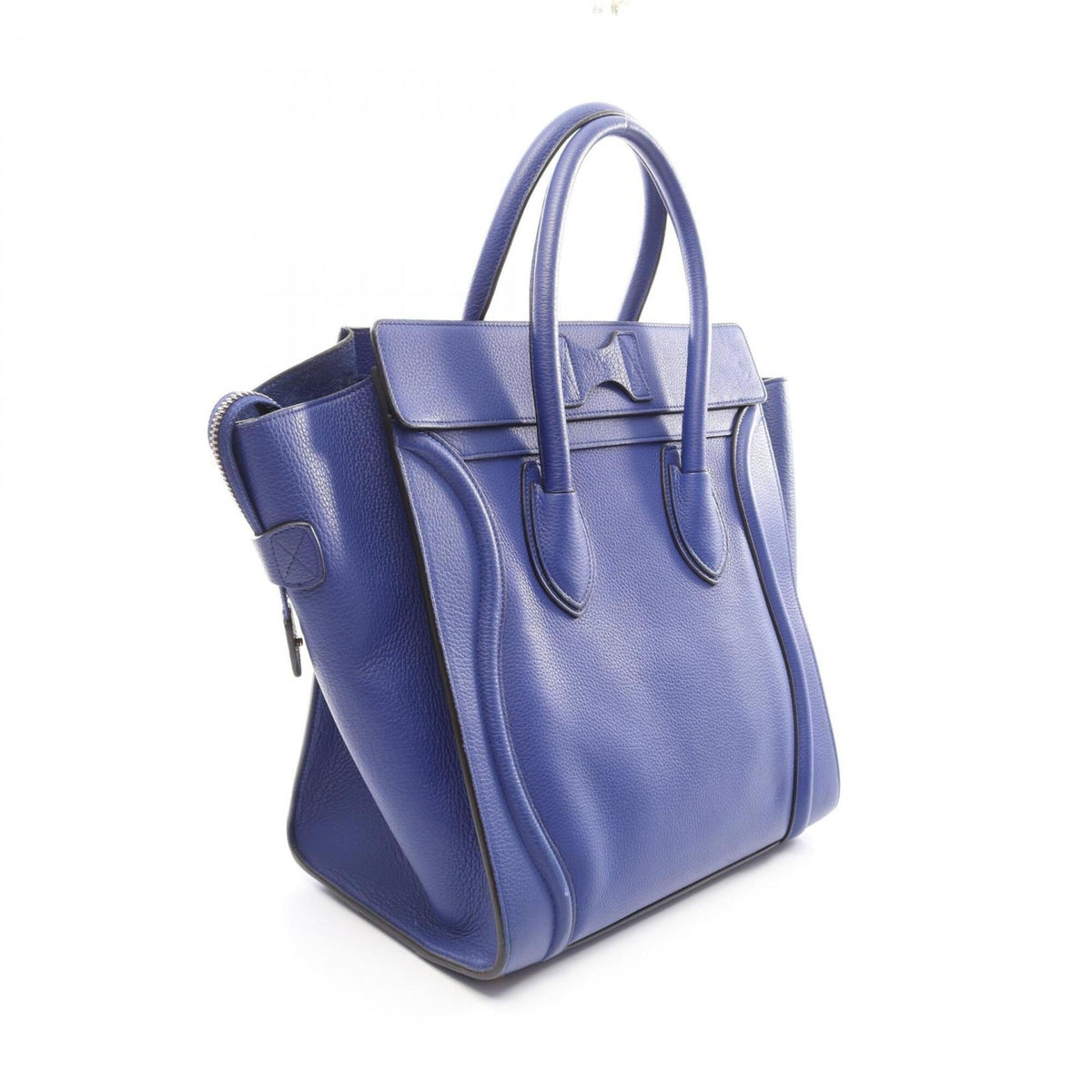 Celine Blue Leather Handbag (Pre-Owned)