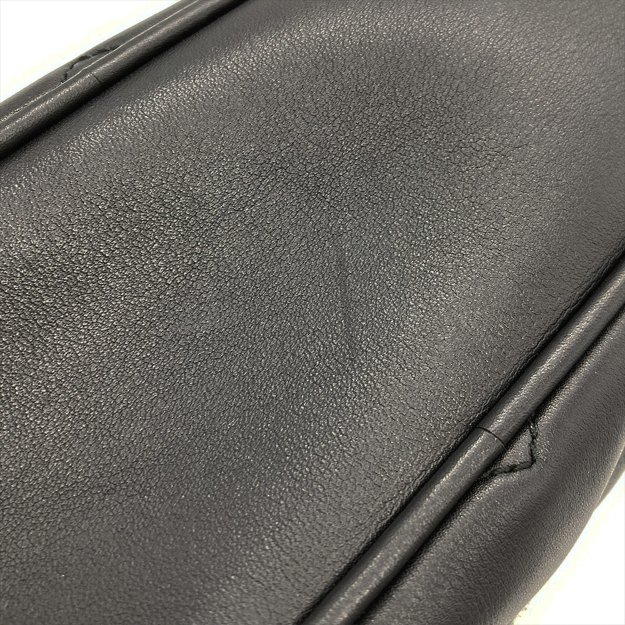 Gucci Black Leather Shoulder Bag (Pre-Owned)