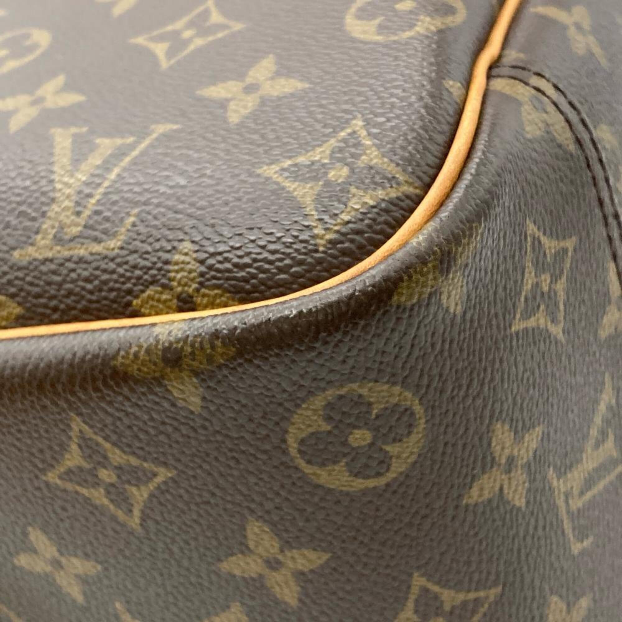 Louis Vuitton Brown Monogram Canvas Handbag (Pre-Owned)