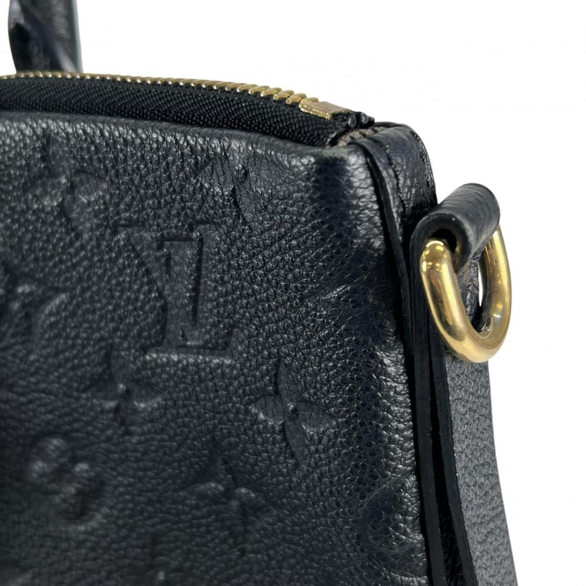 Louis Vuitton Black Monogram Empreinte Handbag Shoulder Bag (Pre-Owned)