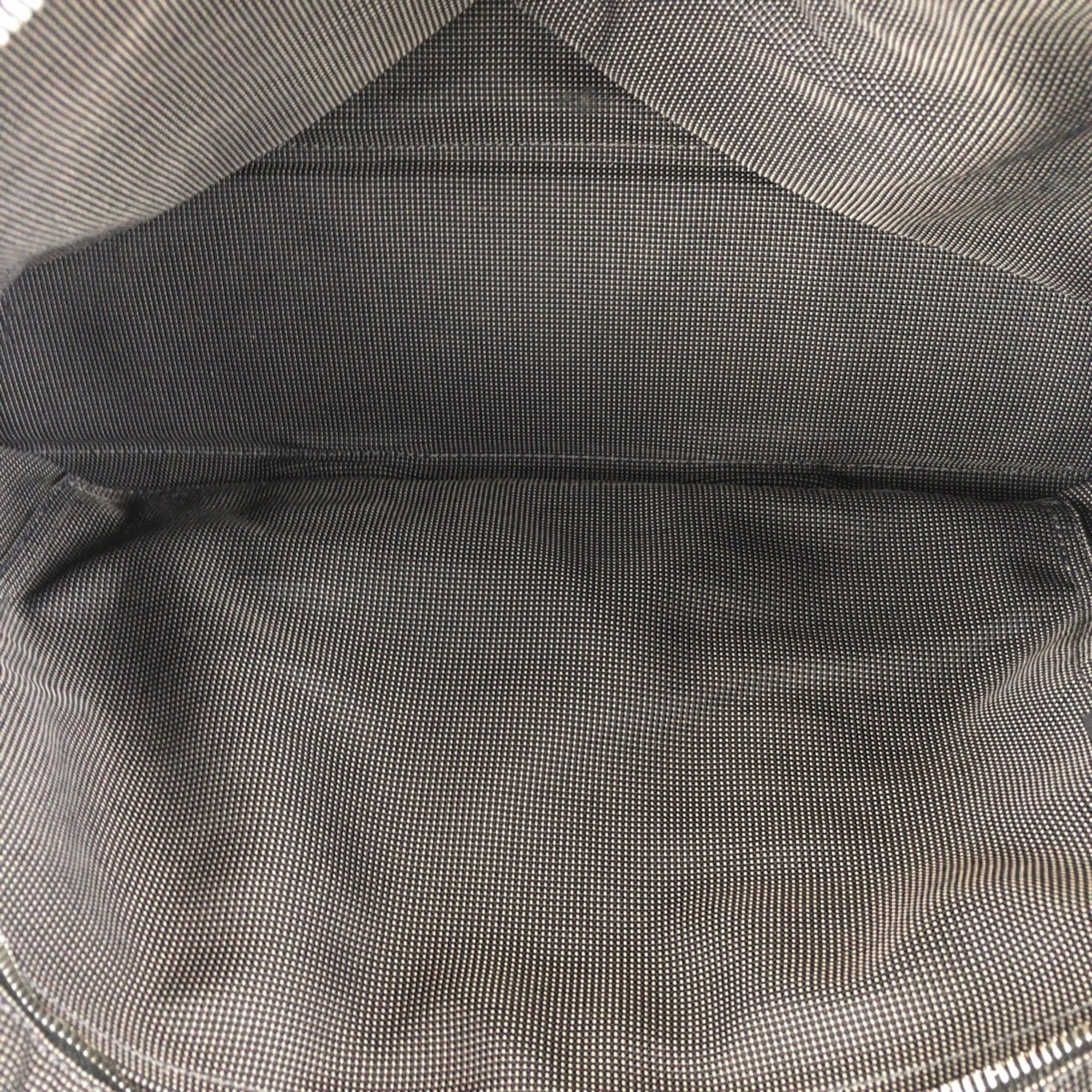 Hermes Gray Polyamide Polyester Handbag Tote Bag (Pre-Owned)
