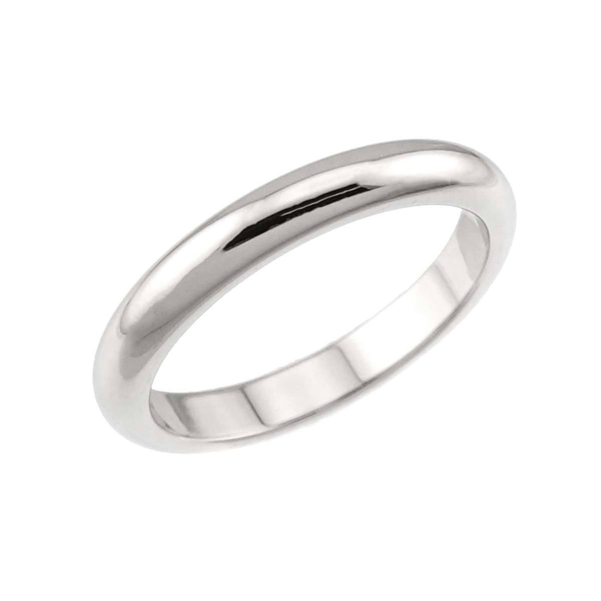 Bvlgari Platinum Platinum 950 Band Ring (Pre-Owned)