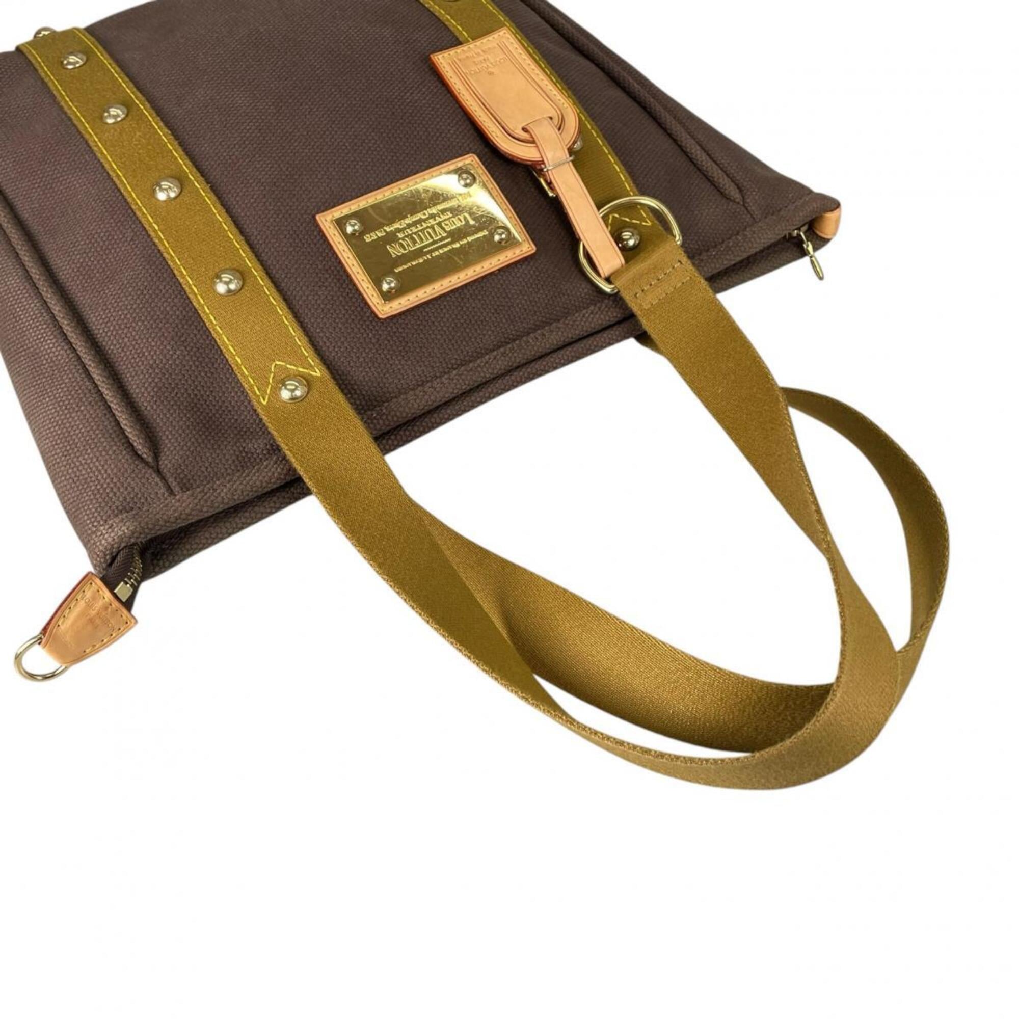 Louis Vuitton Brown Or Canvas Tote Bag (Pre-Owned)