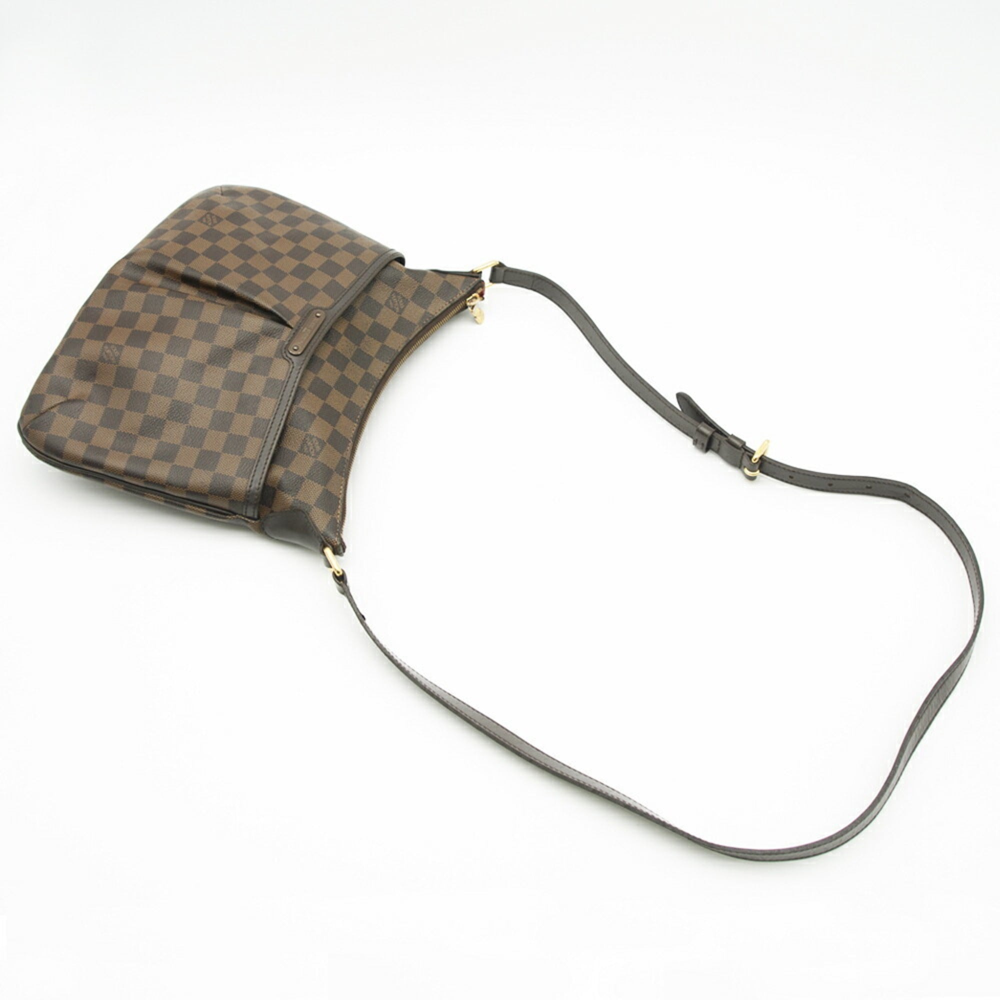 Louis Vuitton Damier Canvas Ebene Damier Canvas Shoulder Bag (Pre-Owned)