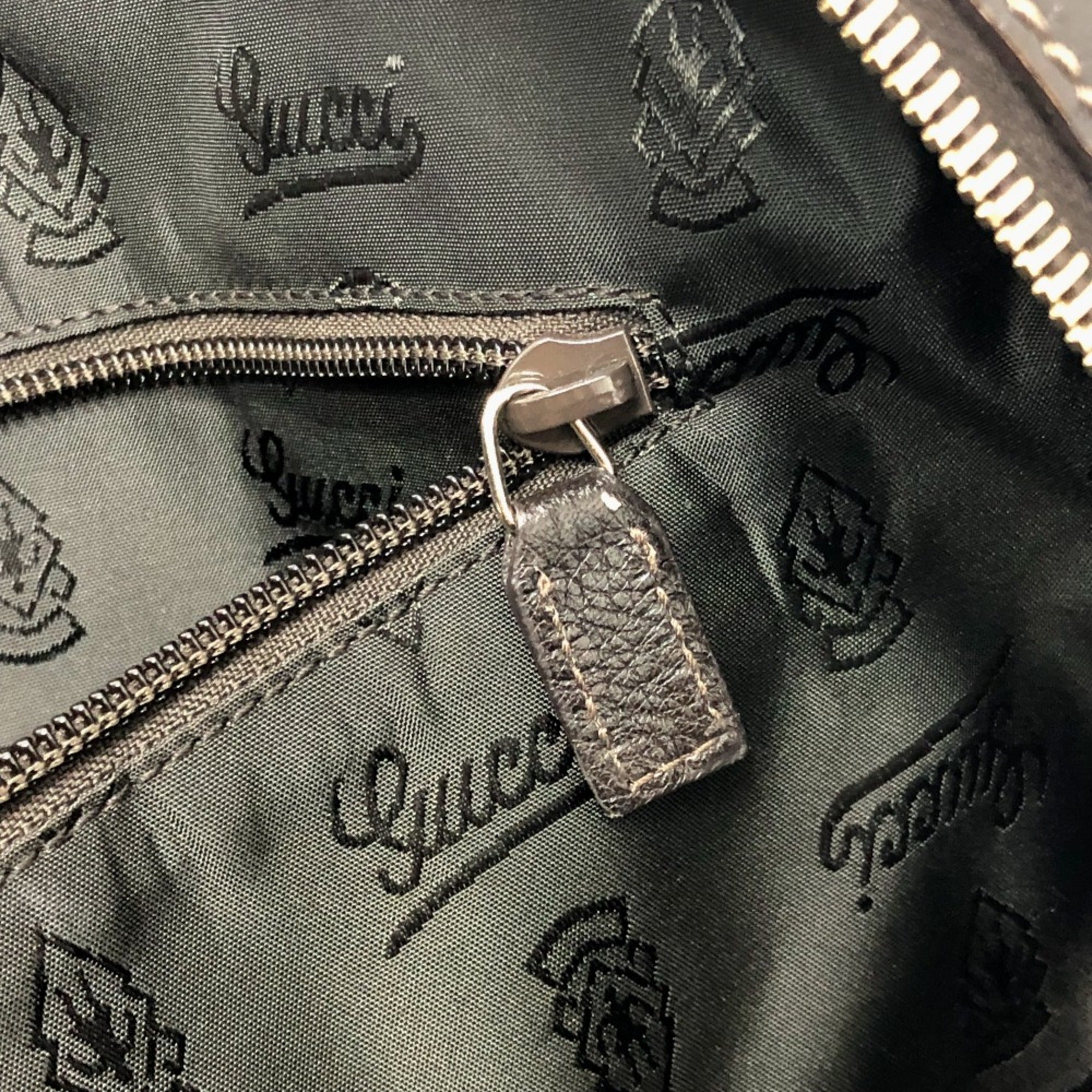 Gucci Brown Leather Briefcase (Pre-Owned)