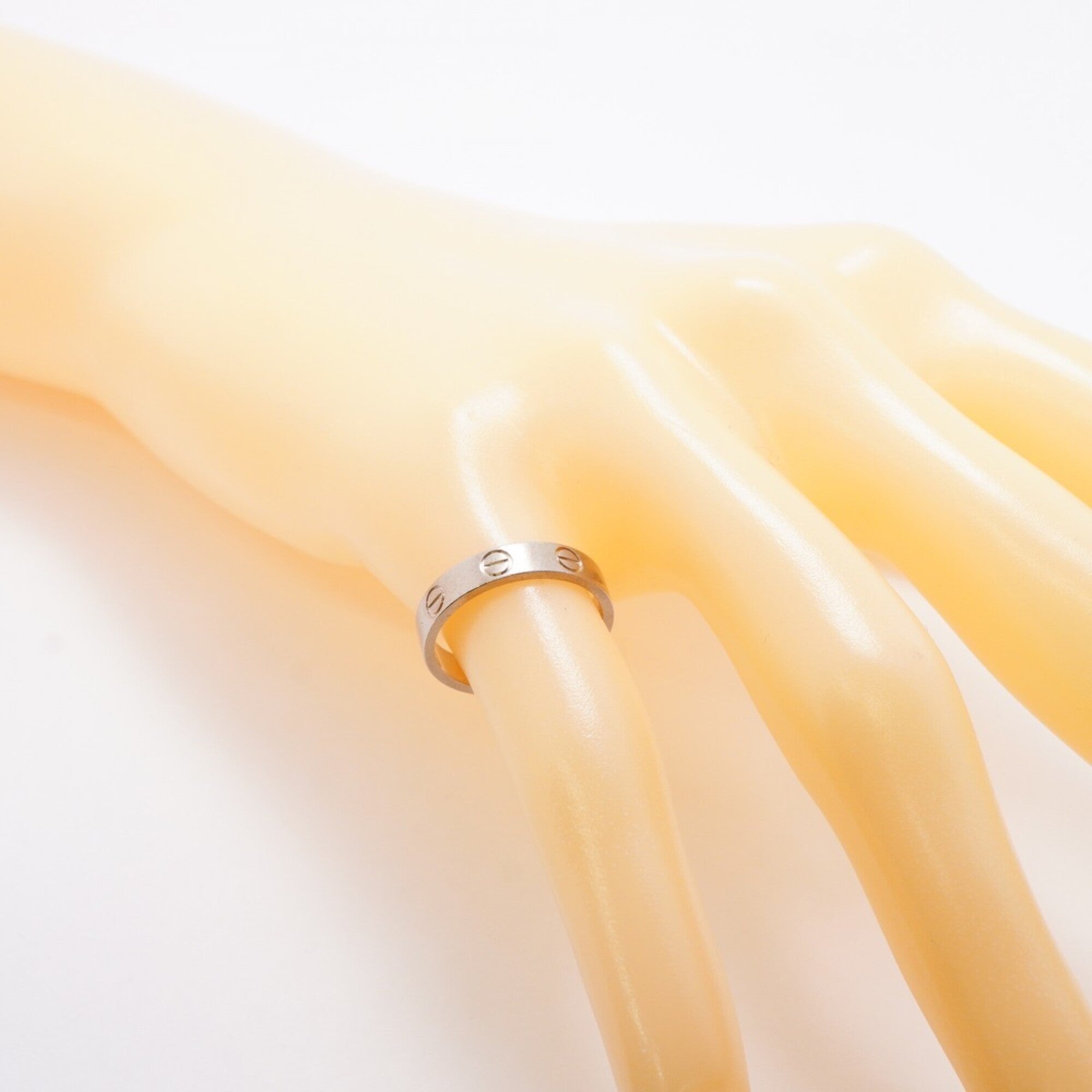 Cartier White Gold (18K) Band Ring (Pre-Owned)