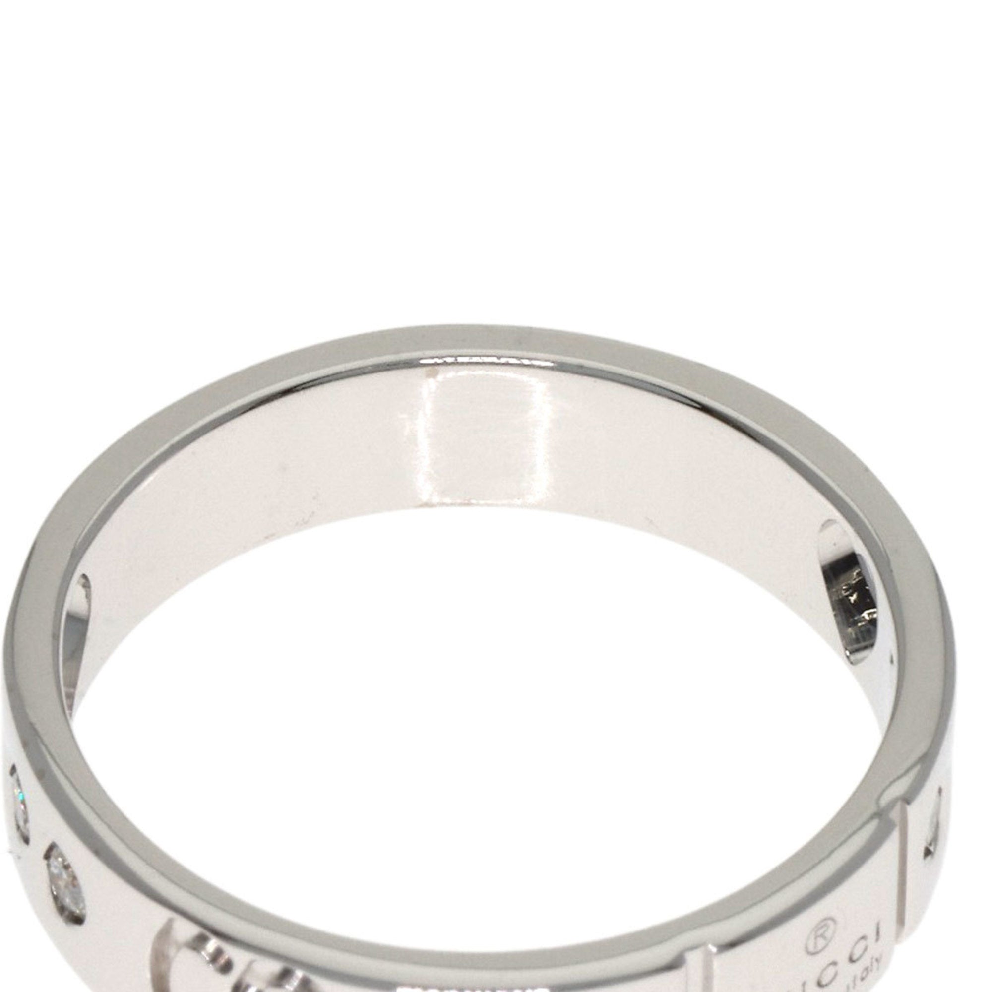 Gucci Icon White Gold (18K) Band Ring (Pre-Owned)