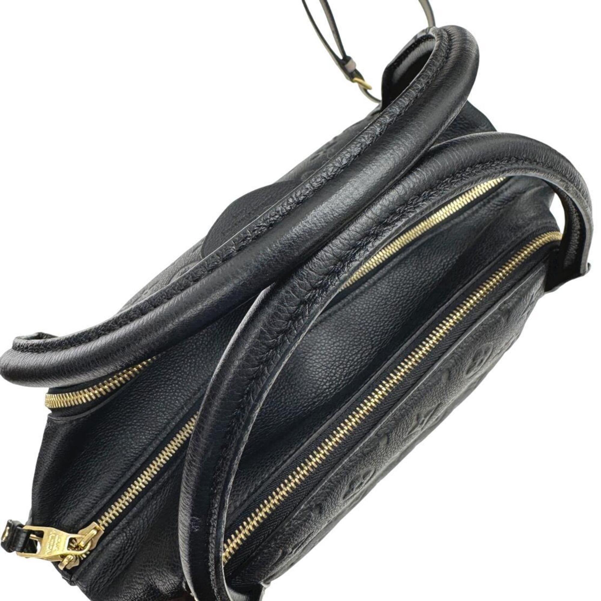 Louis Vuitton Black Noir Monogram Empreinte Handbag (Pre-Owned)