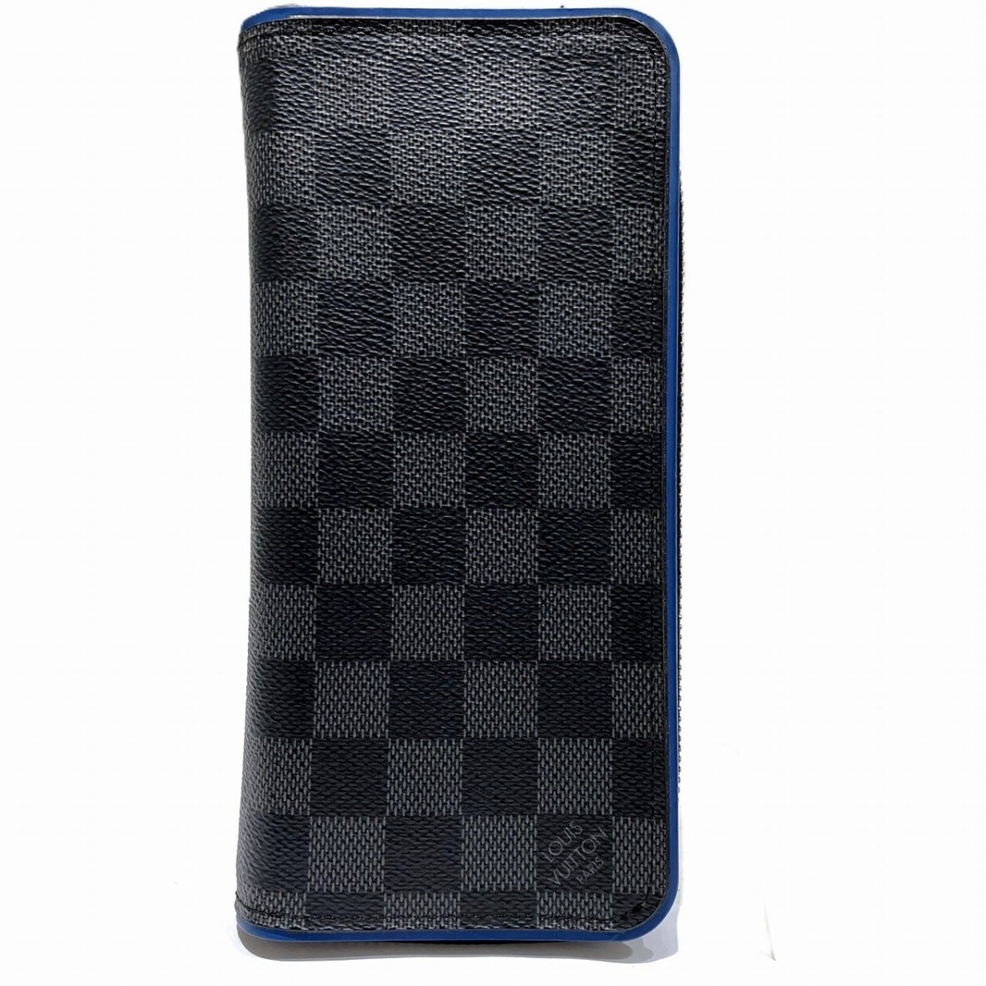 Louis Vuitton Vernis Gray Vernis Long Wallet (Bi-Fold) (Pre-Owned)