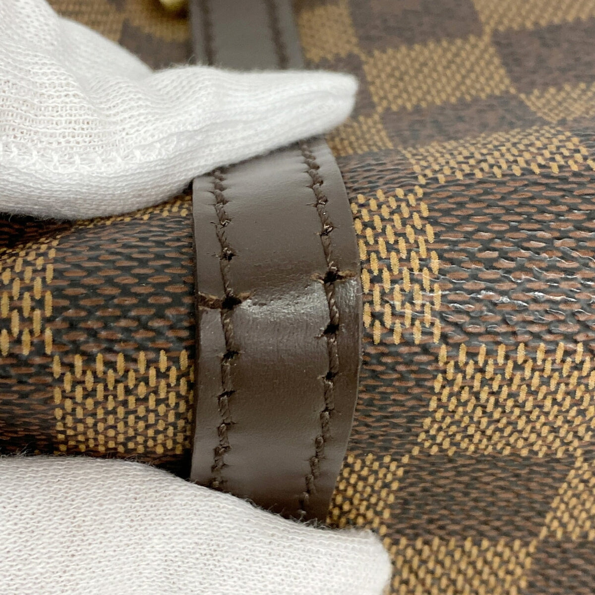 Louis Vuitton Ebene Handbag (Pre-Owned)
