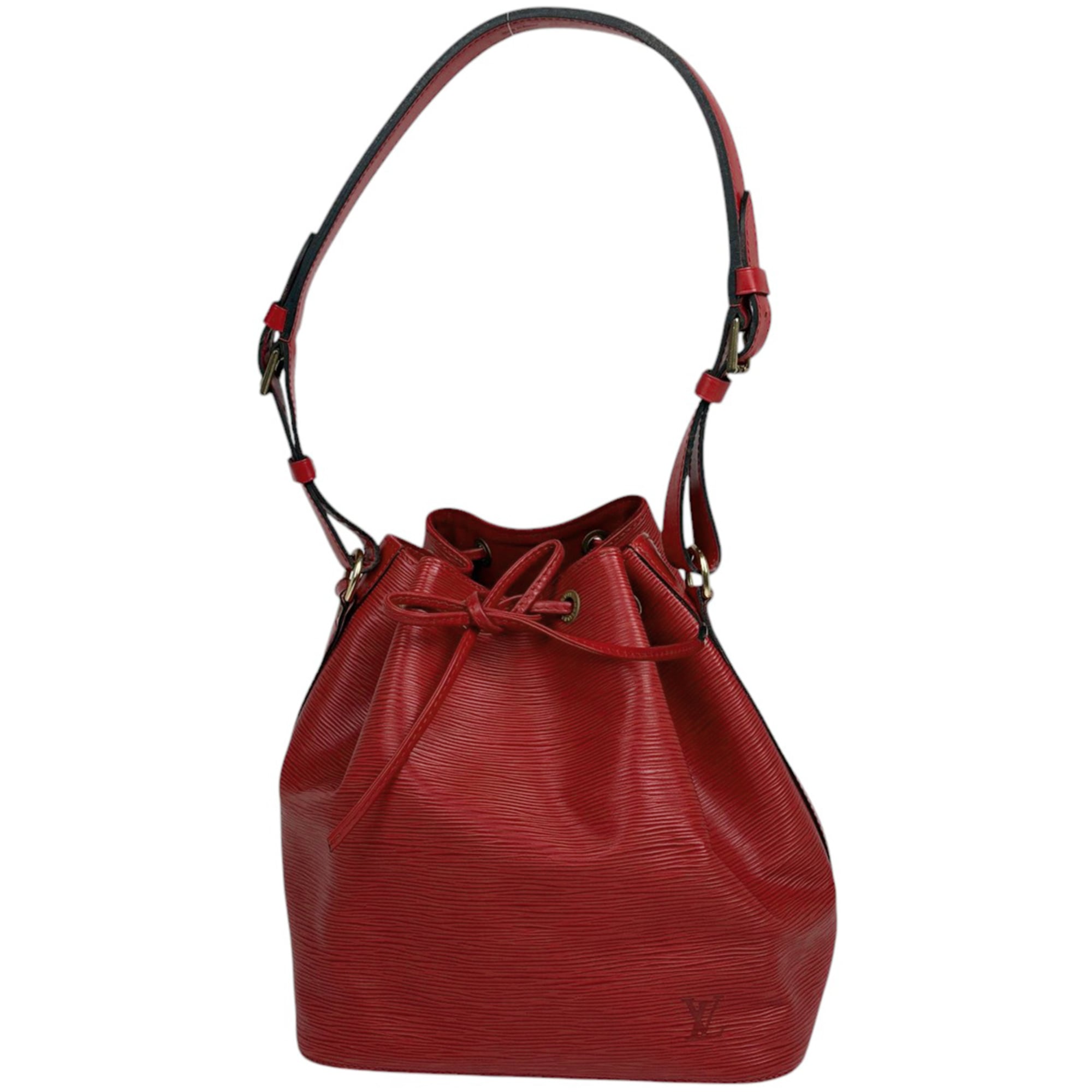 Louis Vuitton Castilian Red Epi Leather Shoulder Bag (Pre-Owned)
