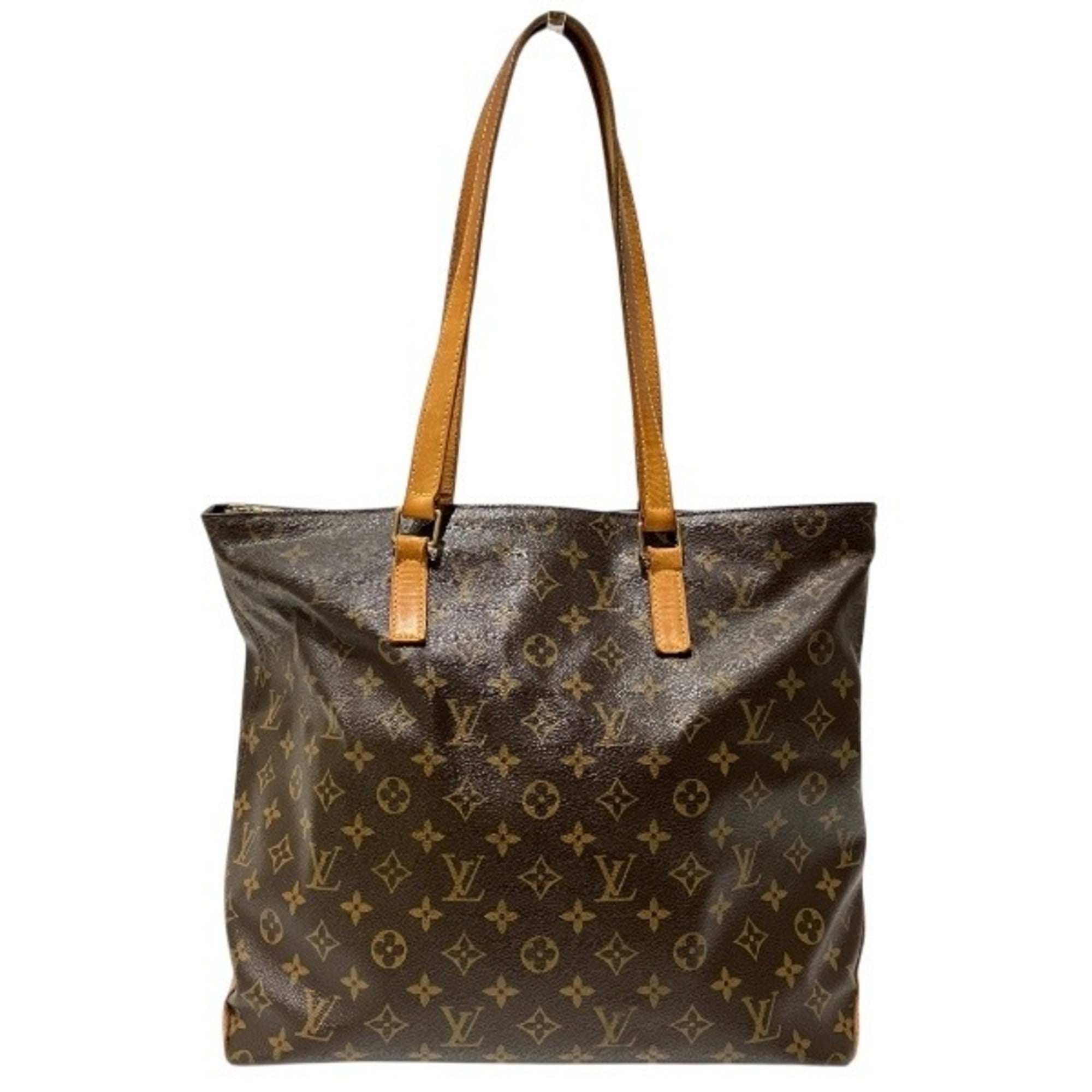 Louis Vuitton Brown Monogram Handbag Tote Bag (Pre-Owned)