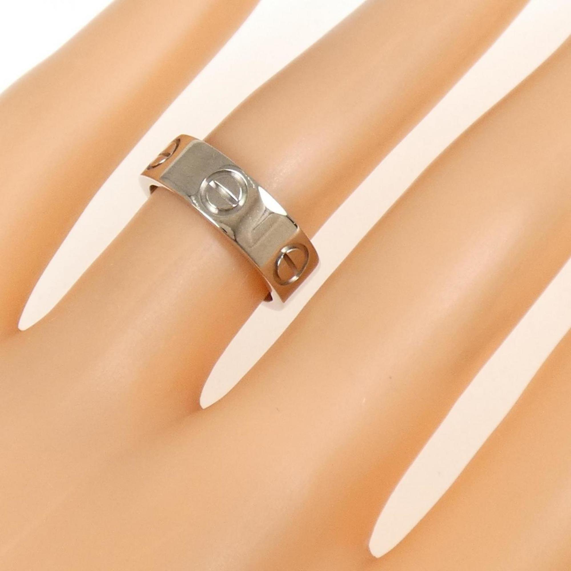 Cartier Love White Gold (18K) Band Ring (Pre-Owned)