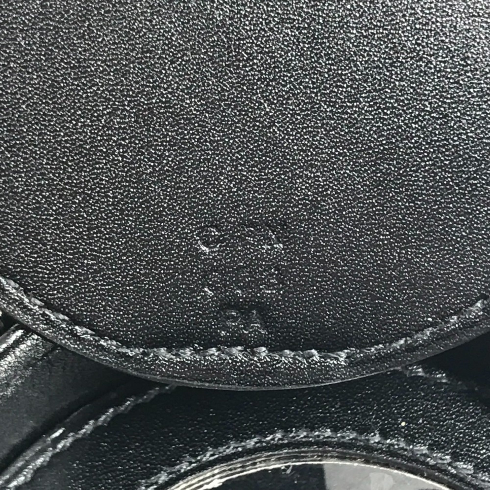 Hermes Black Swift Leather Pochette Shoulder Bag (Pre-Owned)