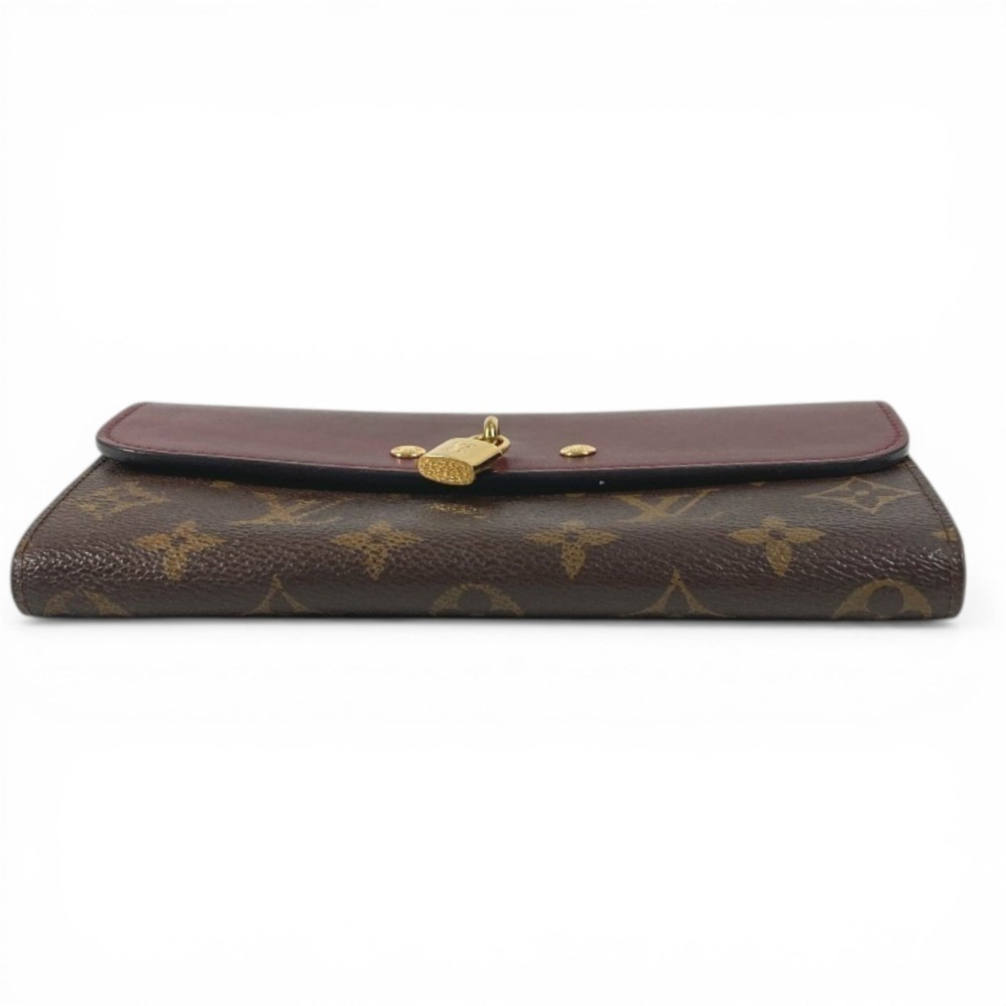 Louis Vuitton Monogram Brown Monogram Long Wallet (Bi-Fold) (Pre-Owned)