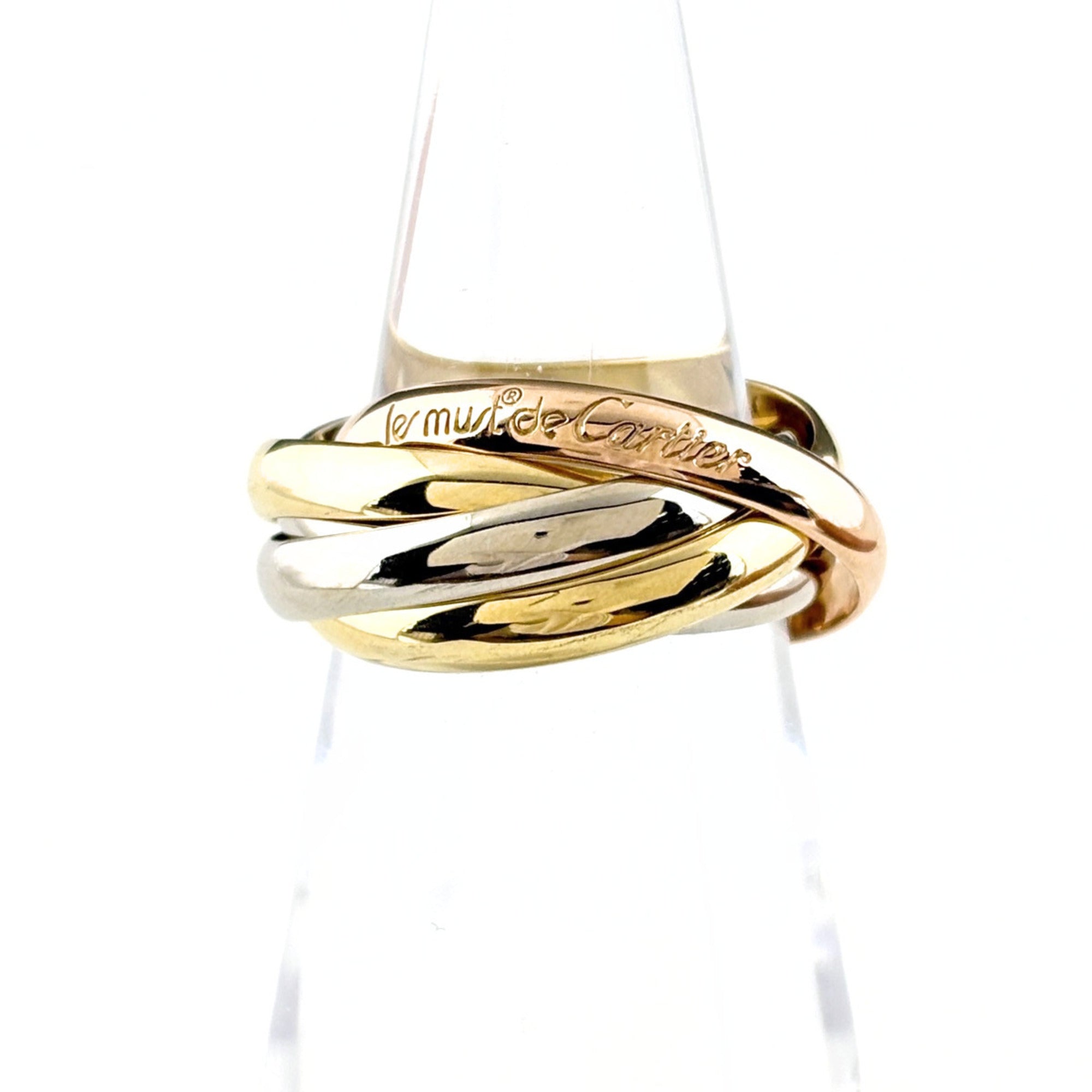 Cartier Yellow Gold (18K) Pink Gold (18K) White Gold (18K) Band Ring (Pre-Owned)