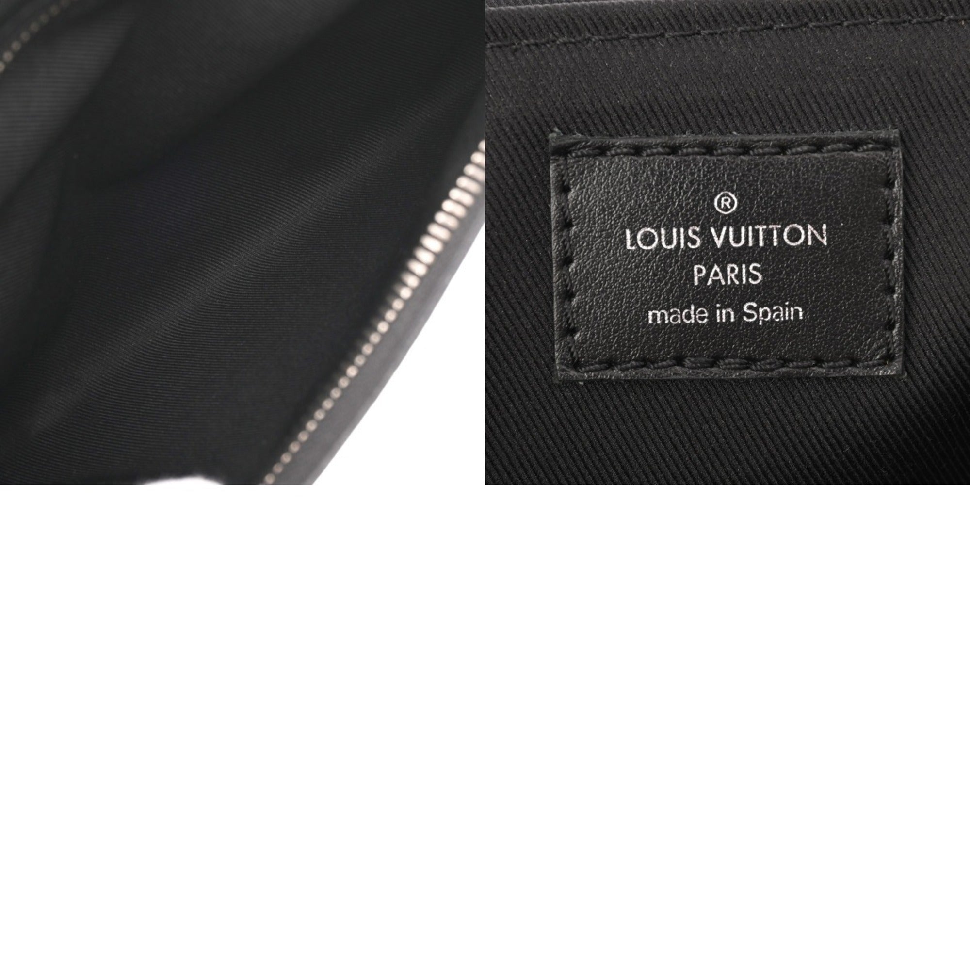 Louis Vuitton Monogram Eclipse Black Gray Monogram Shoulder Bag (Pre-Owned)