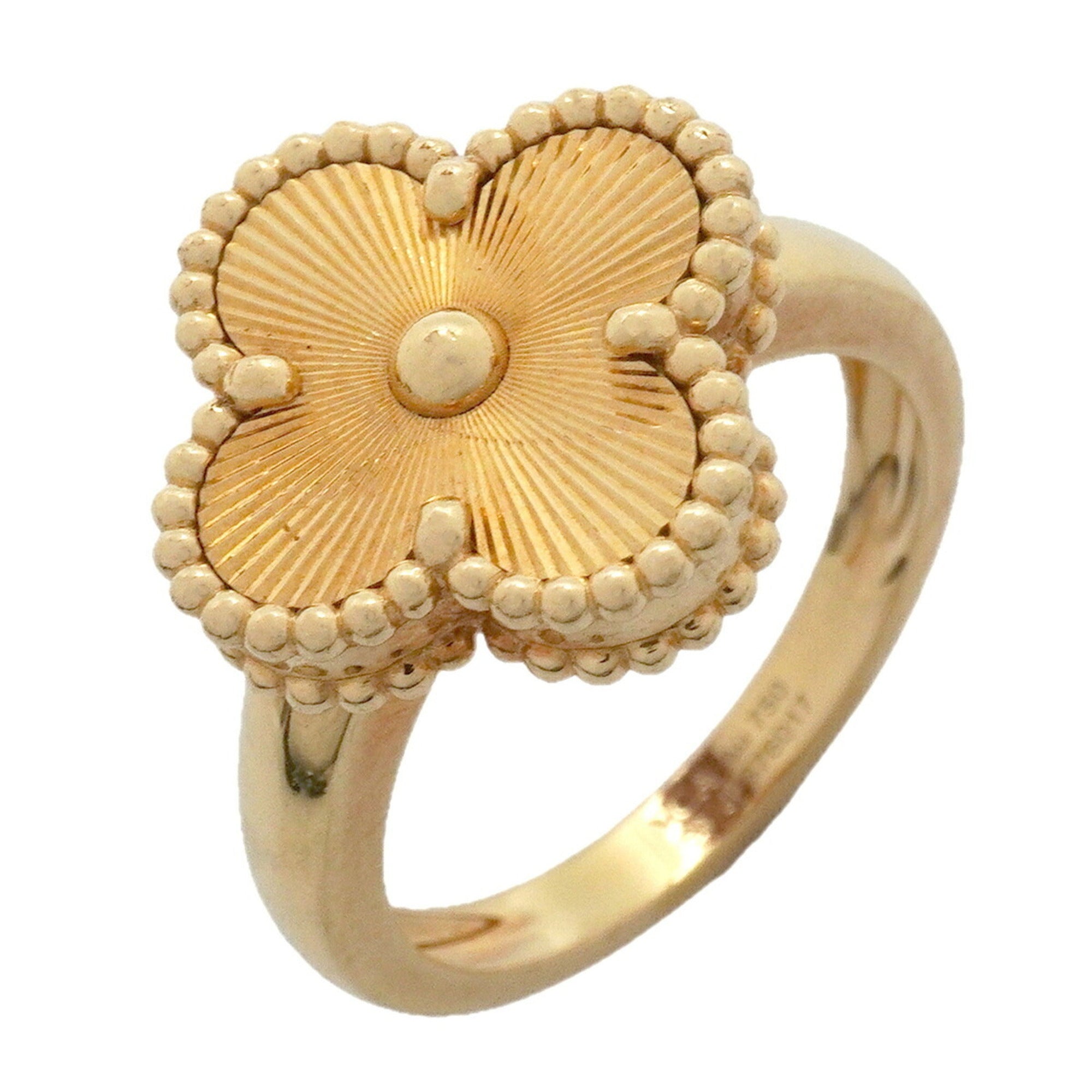 Van Cleef & Arpels Yellow Gold (18K) Band Ring (Pre-Owned)