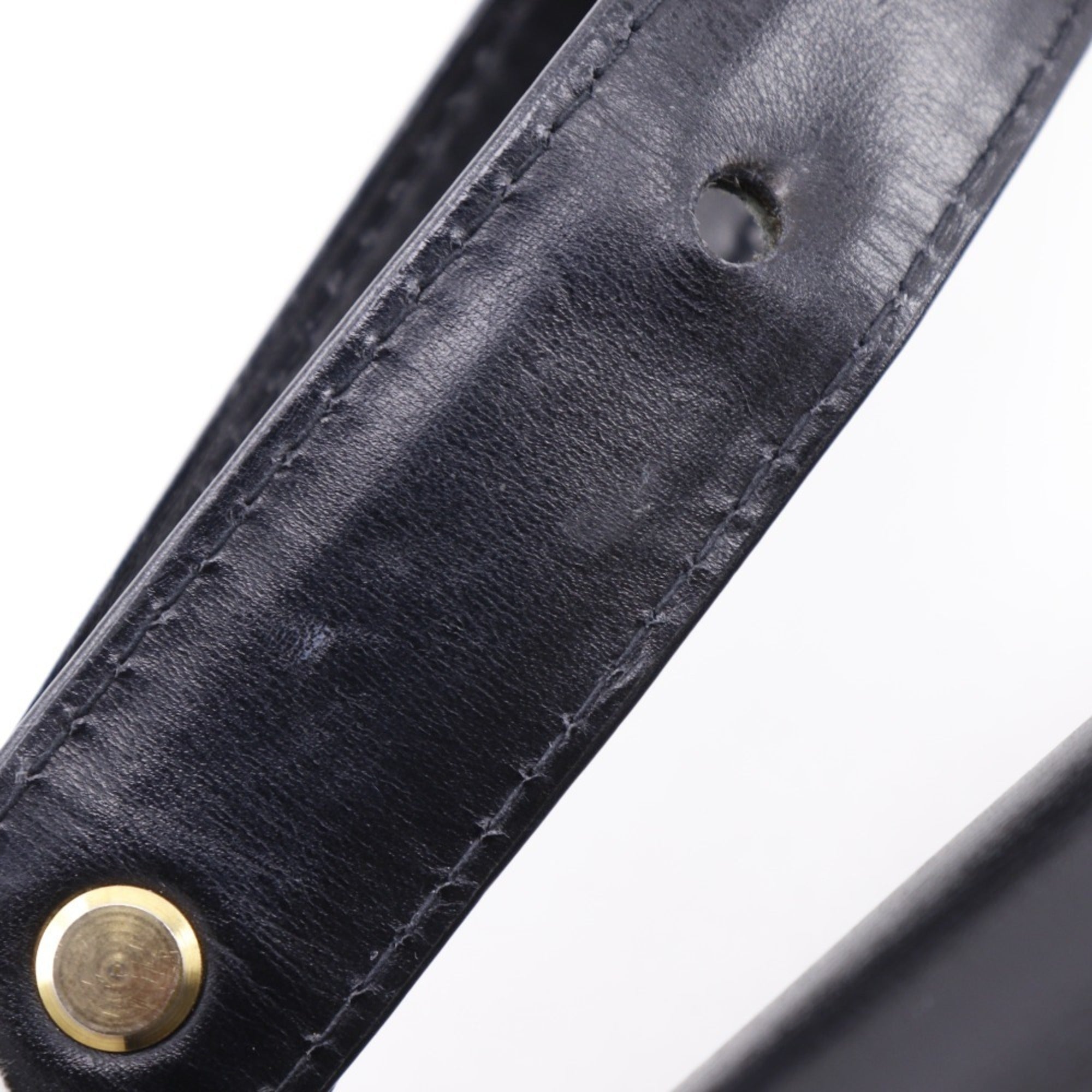 Gucci Black Leather Shoulder Bag (Pre-Owned)