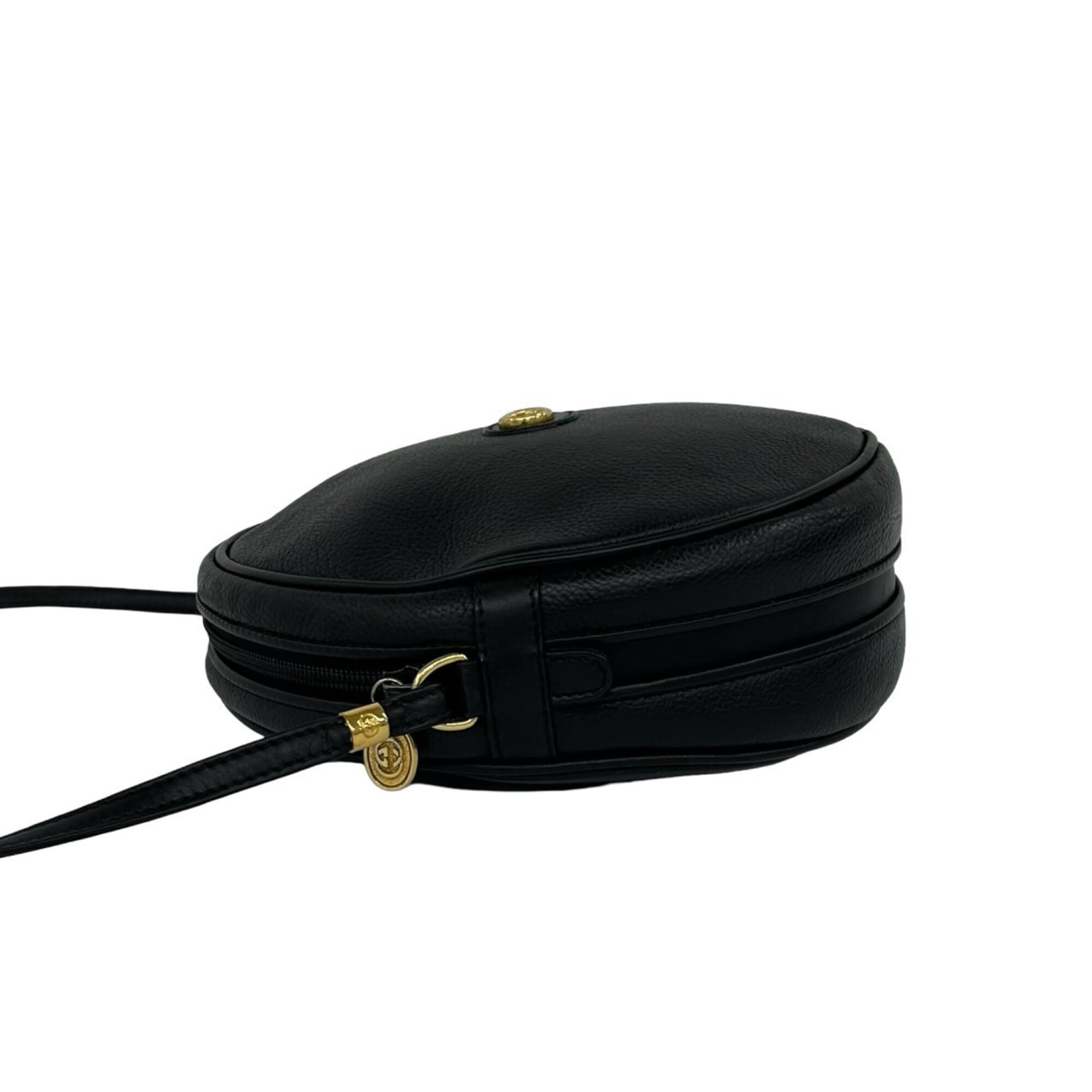Gucci Black Leather Shoulder Bag (Pre-Owned)
