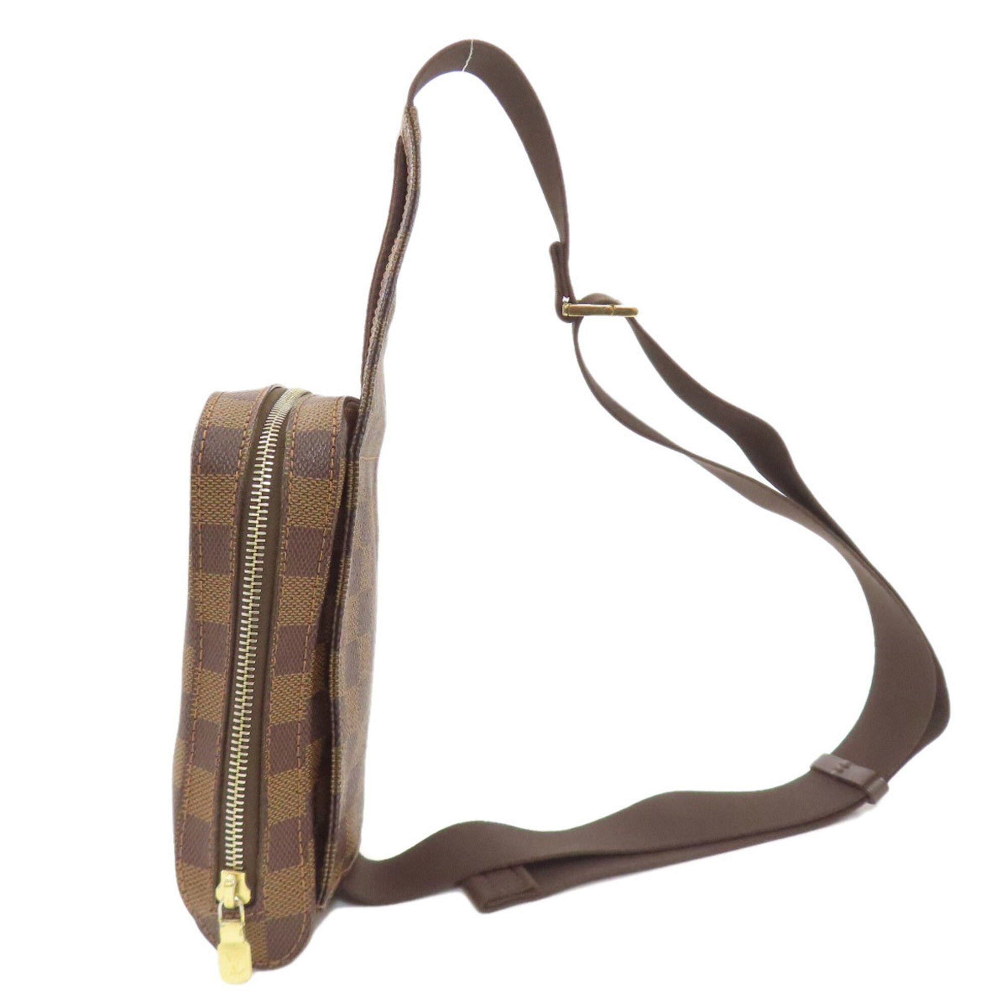 Louis Vuitton Damier Canvas Ebene Damier Canvas Sling Bag (Pre-Owned)