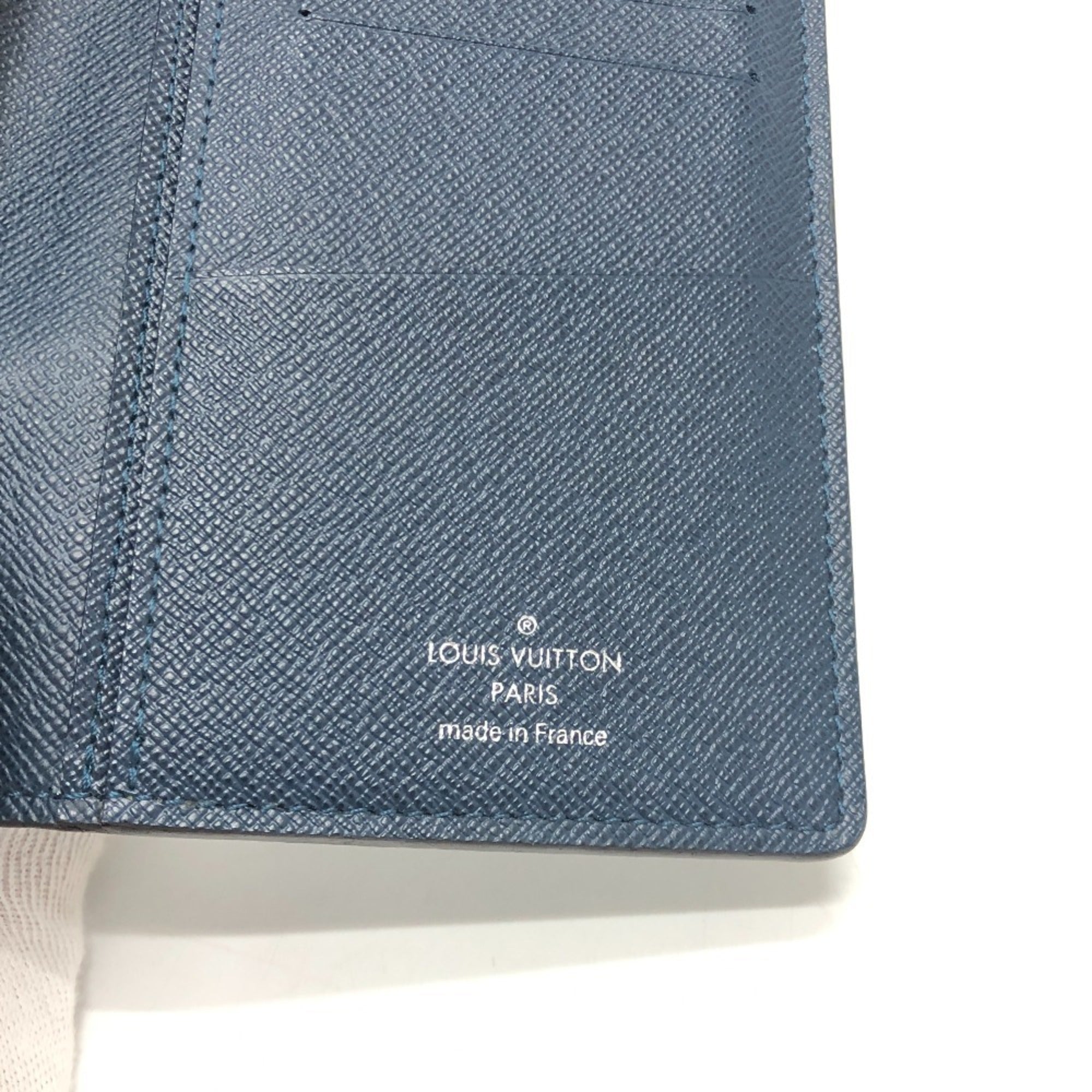 Louis Vuitton Blue Wine Long Wallet (Bi-Fold) (Pre-Owned)