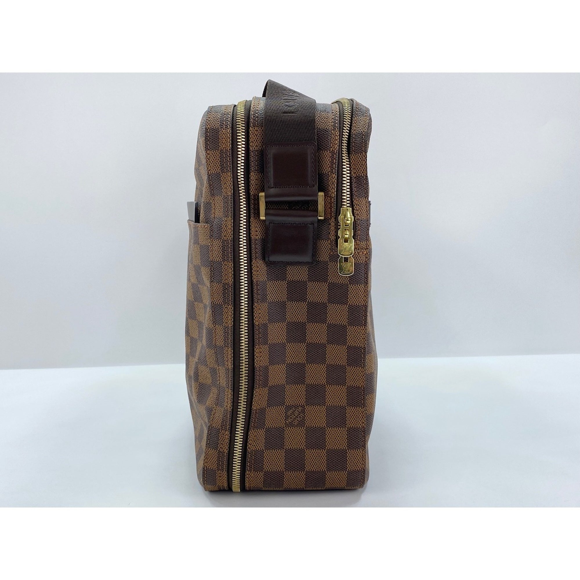 Louis Vuitton Brown Damier Canvas Galle Shoulder Bag (Pre-Owned)