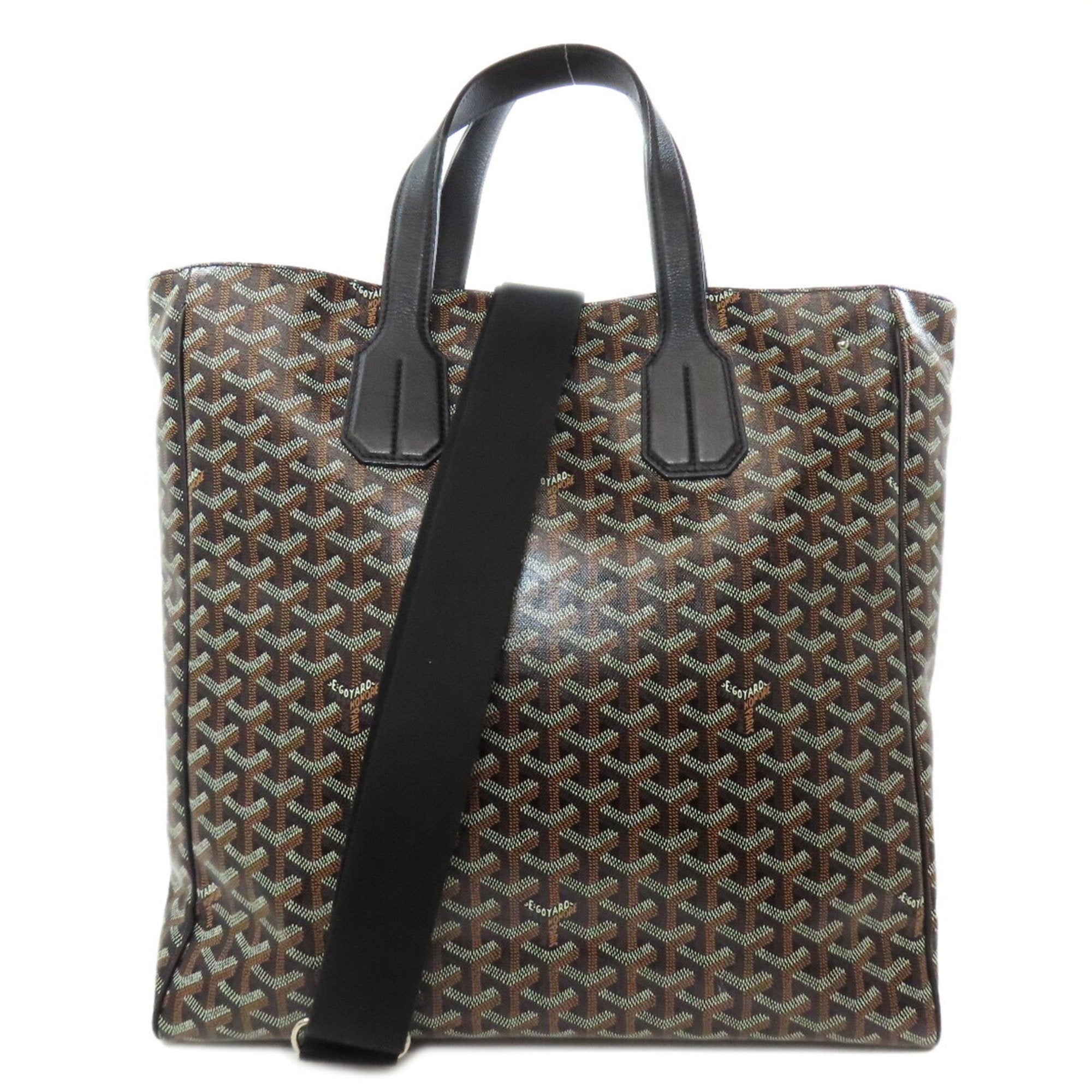 Goyard Black Coated Canvas Tote Bag (Pre-Owned)