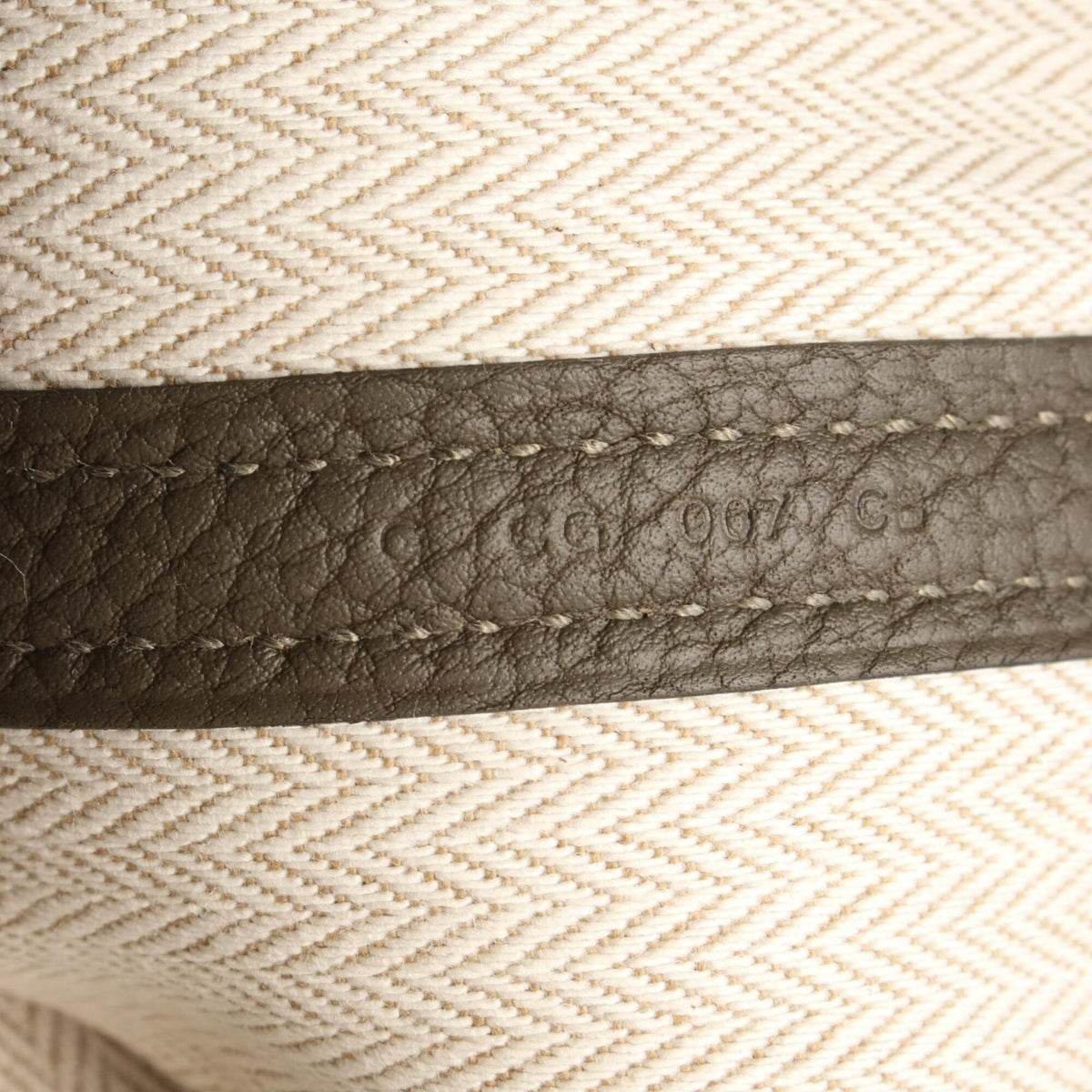 Hermes Gray Negonda Leather Leather Handbag Tote Bag (Pre-Owned)