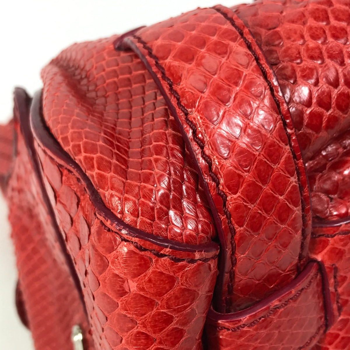 Celine Red Other Boston Bag (Pre-Owned)