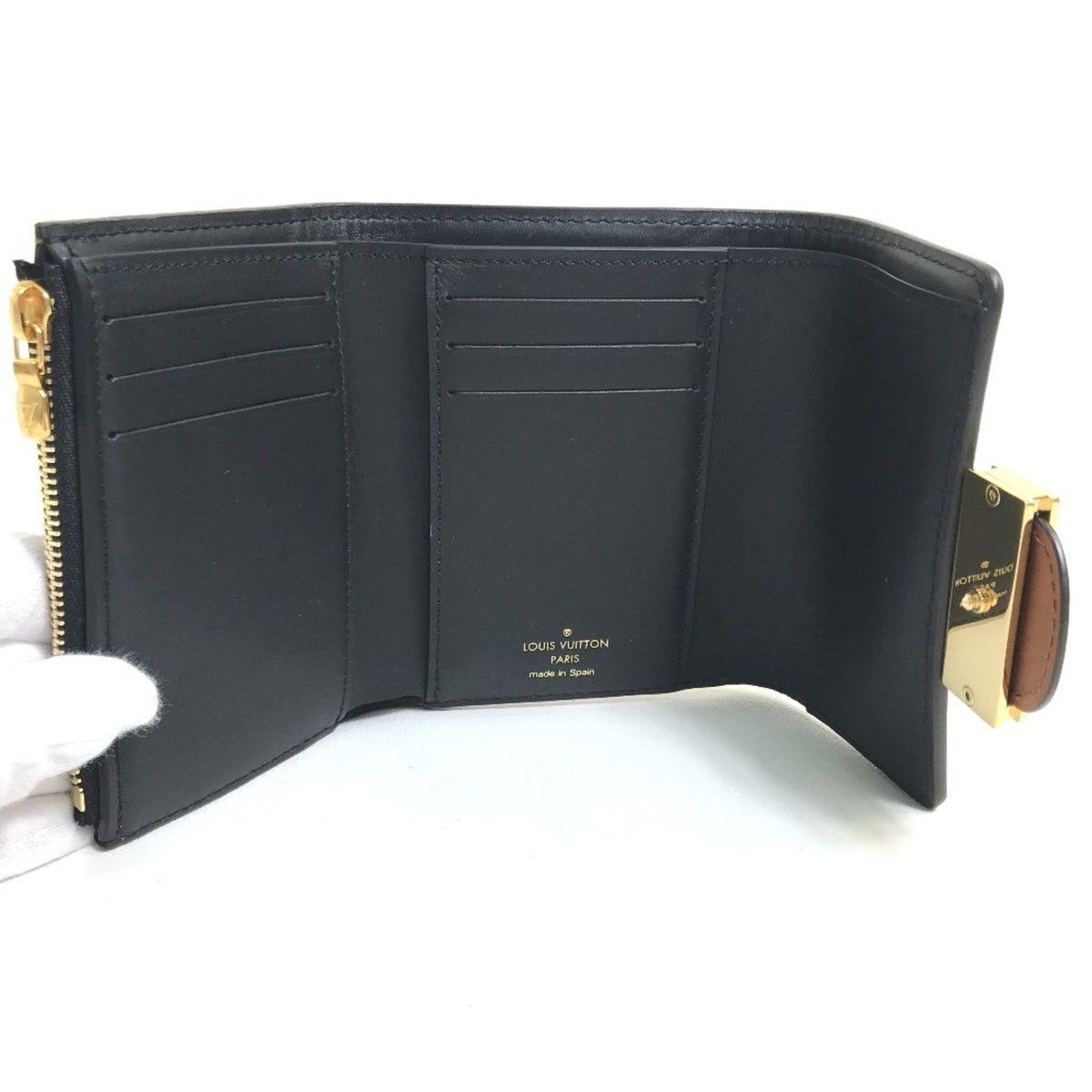 Louis Vuitton Monogram Reverse Brown Monogram Monogram Reverse Monogram Reverse Monogram Wallet (Tri-Fold) (Pre-Owned)