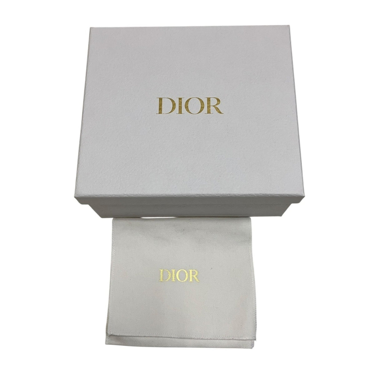 Christian Dior Lady Dior Beige Leather Wallet (Tri-Fold) (Pre-Owned)