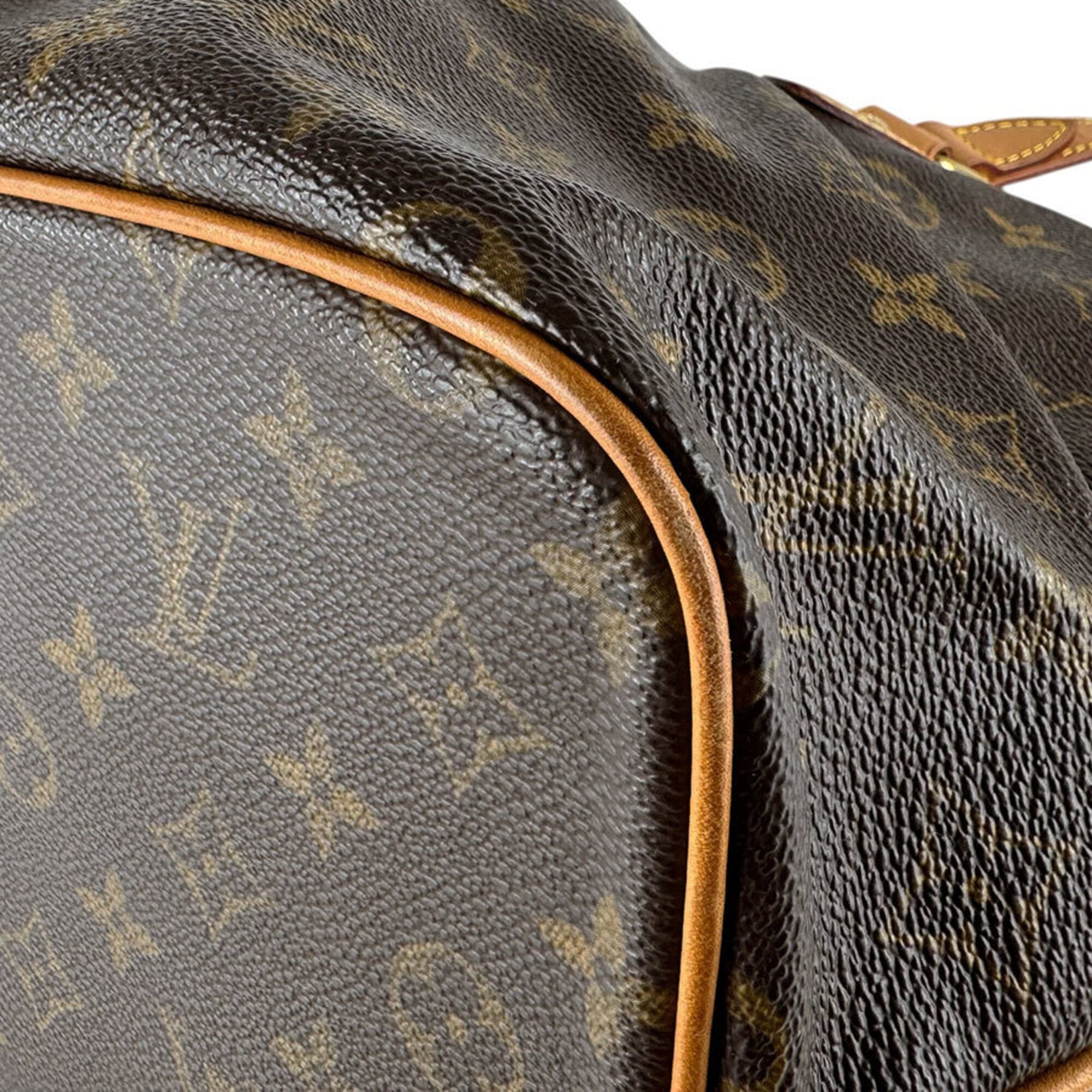 Louis Vuitton Brown Monogram Monogram Handbag Shoulder Bag (Pre-Owned)
