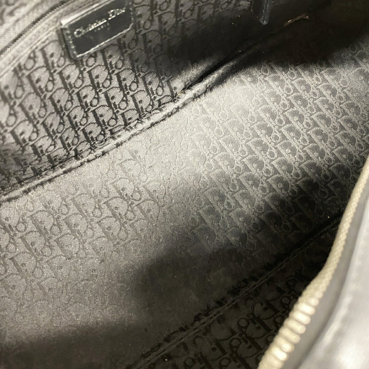 Christian Dior Black Leather Handbag (Pre-Owned)