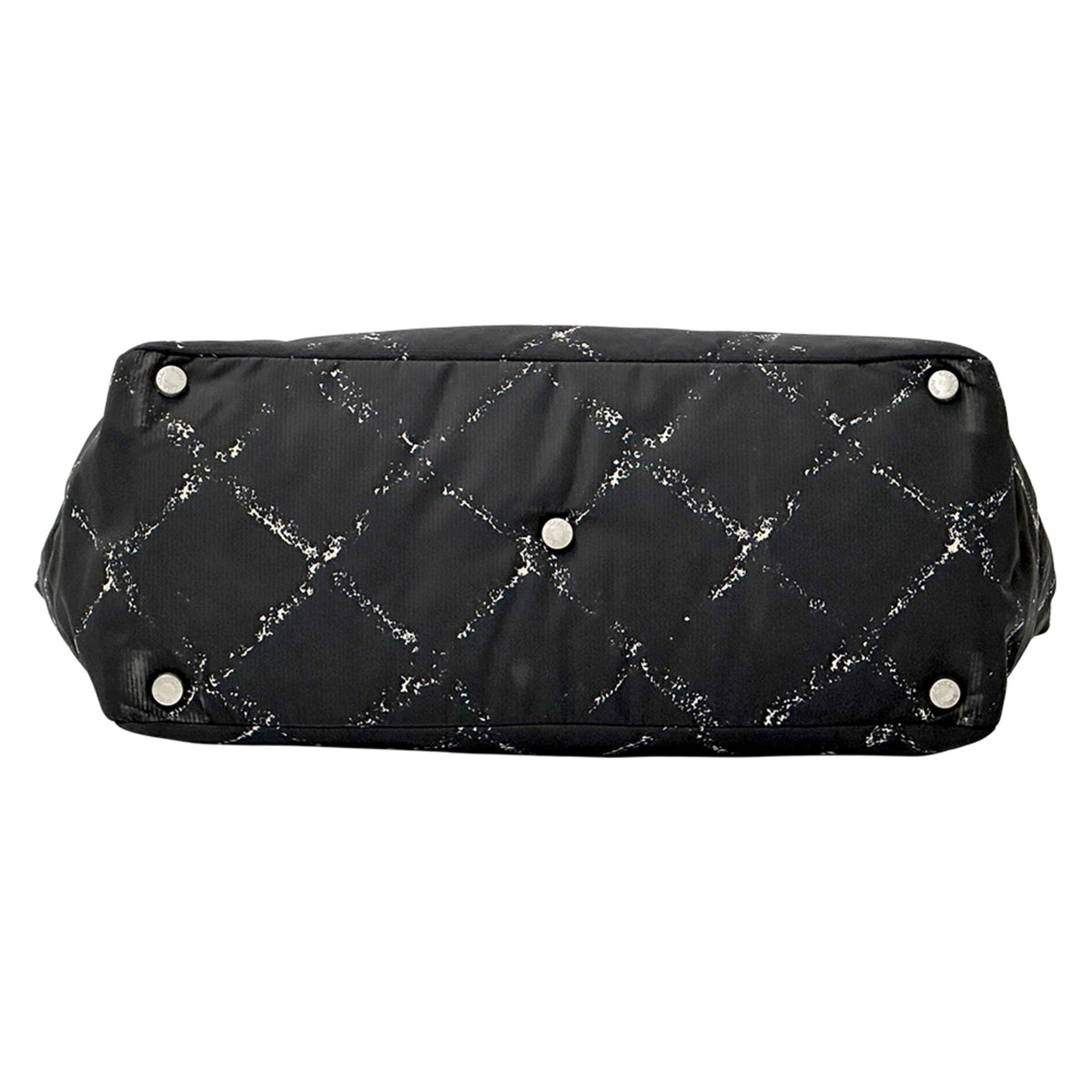 Chanel Black Nylon Tote Bag (Pre-Owned)
