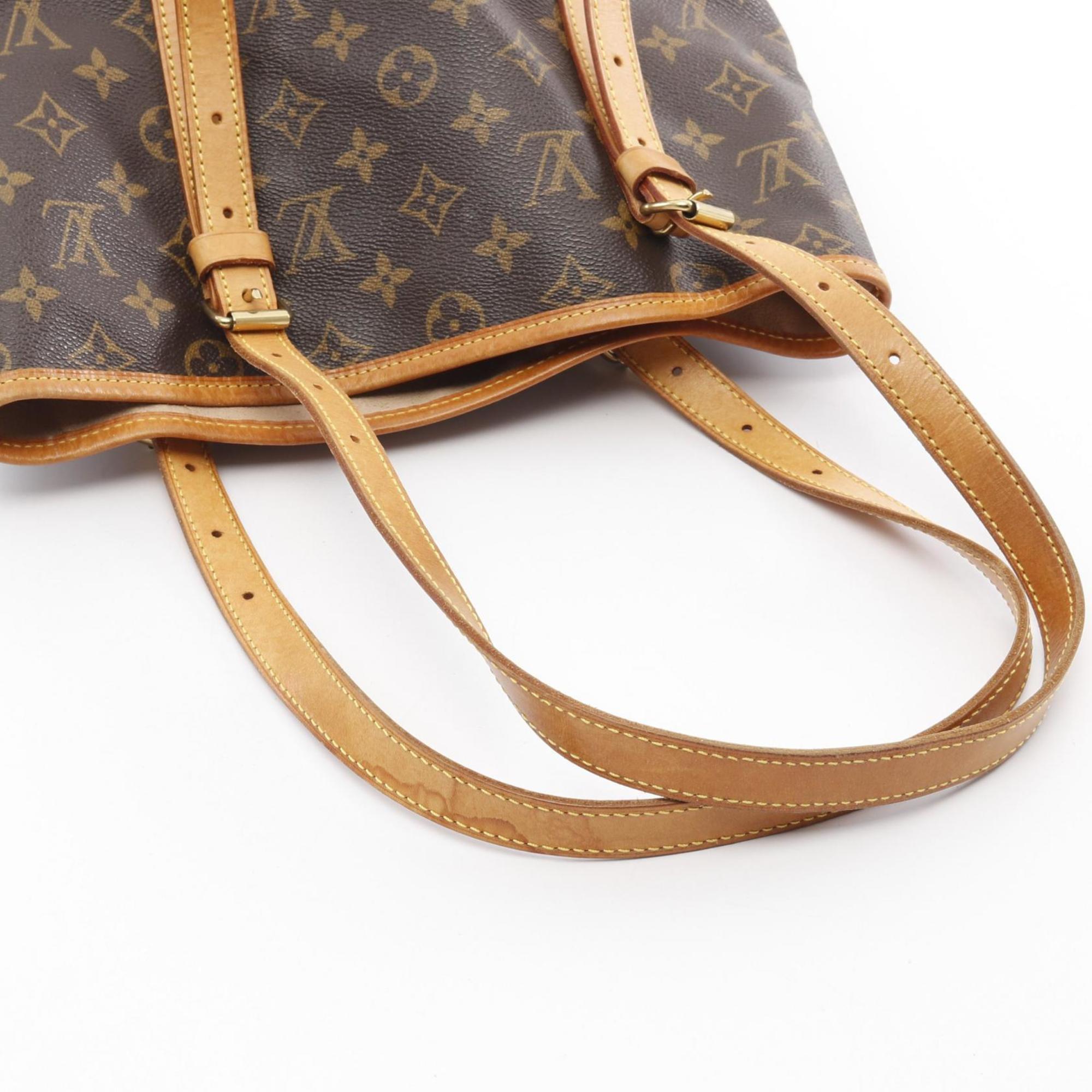 Louis Vuitton Brown Coated Canvas Pvc Monogram Leather Shoulder Bag (Pre-Owned)