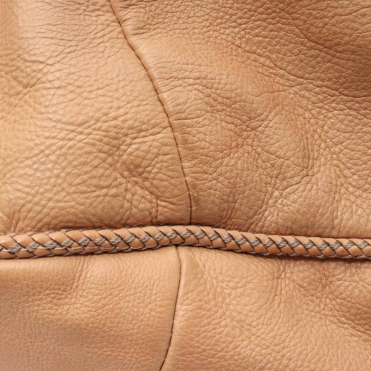 Gucci Beige Leather Handbag Shoulder Bag (Pre-Owned)