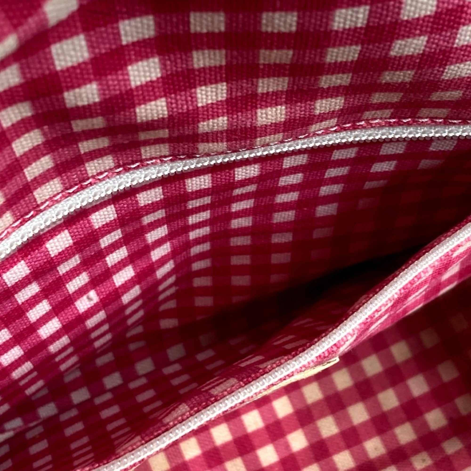 Chanel Pink Canvas Handbag Tote Bag (Pre-Owned)