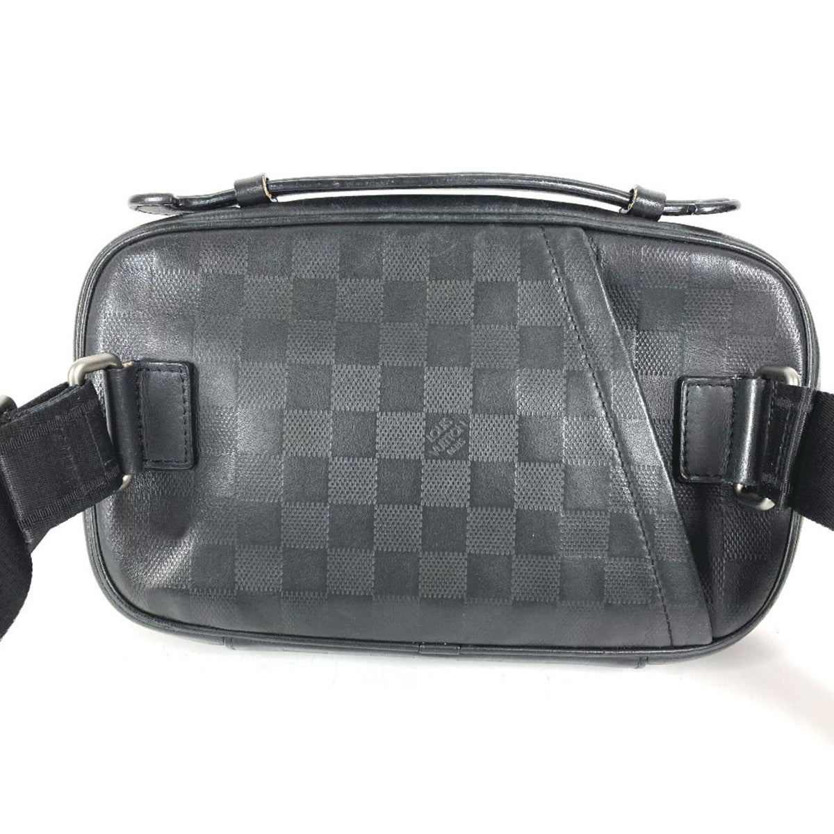 Louis Vuitton Black Onyx Damier Infini Handbag Sling Bag (Pre-Owned)