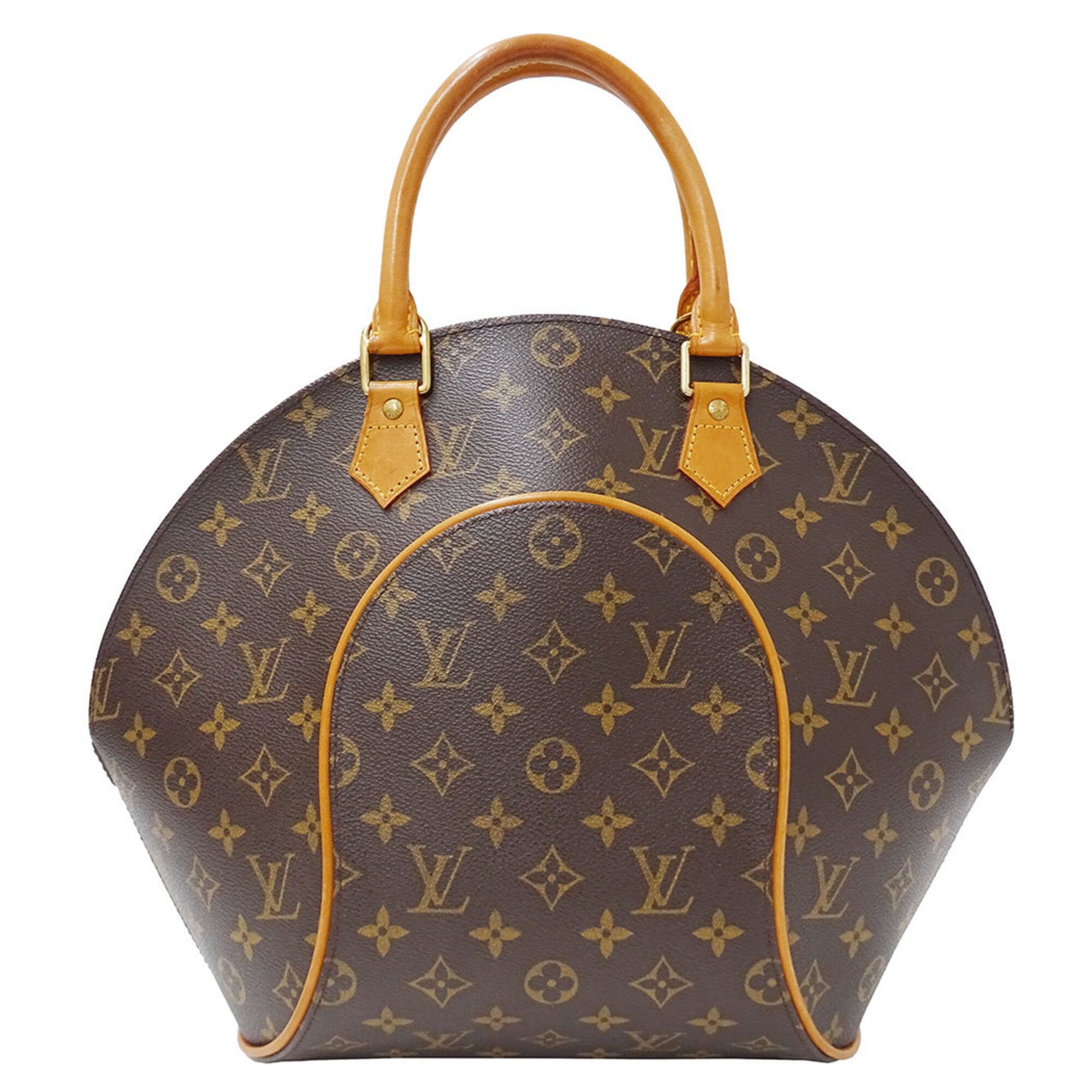 Louis Vuitton Brown Monogram Canvas Handbag (Pre-Owned)