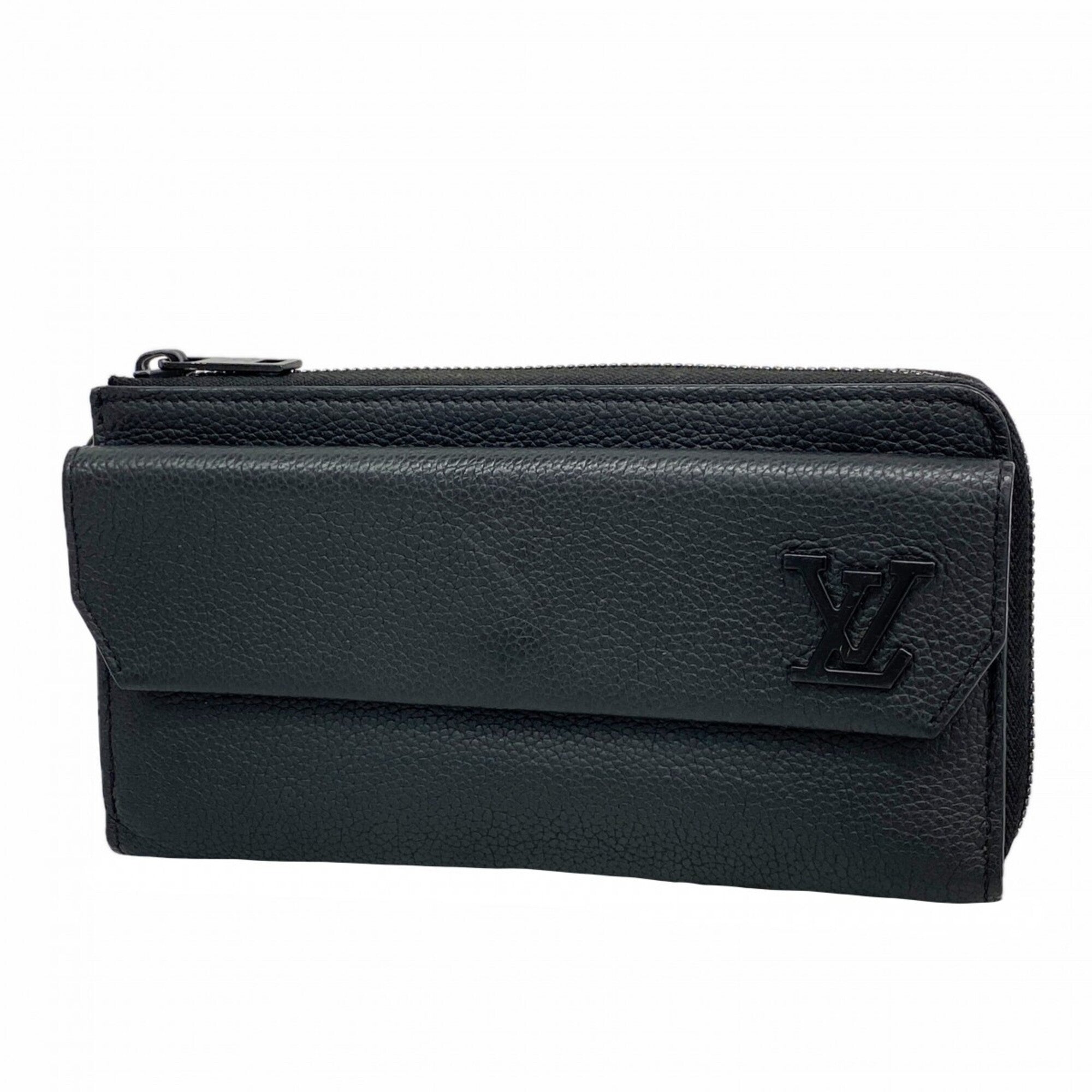 Louis Vuitton Black Long Wallet (Bi-Fold) (Pre-Owned)
