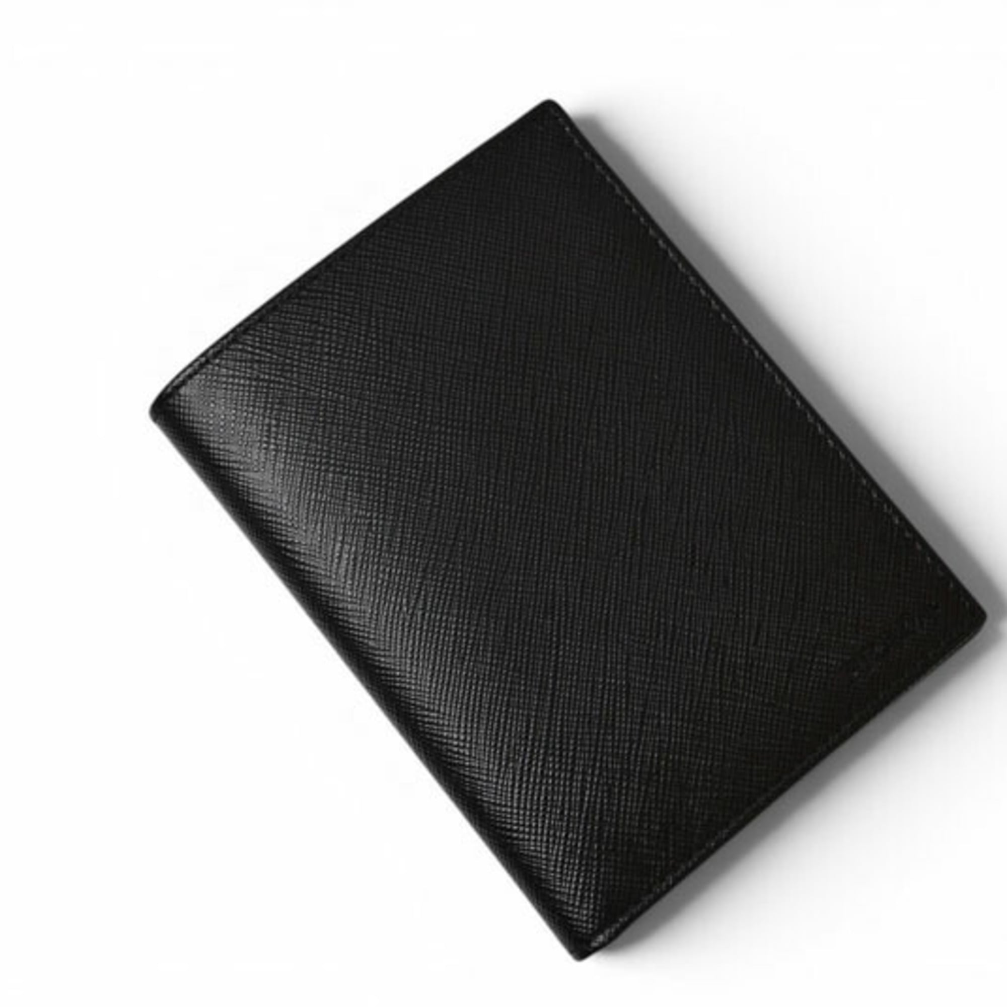 Prada Saffiano Black Wallet (Bi-Fold) (Pre-Owned)