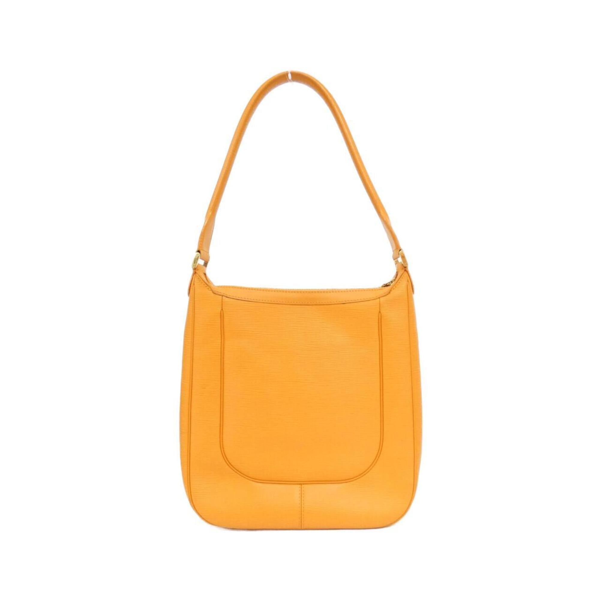 Louis Vuitton Mandarin Orange Leather Handbag (Pre-Owned)