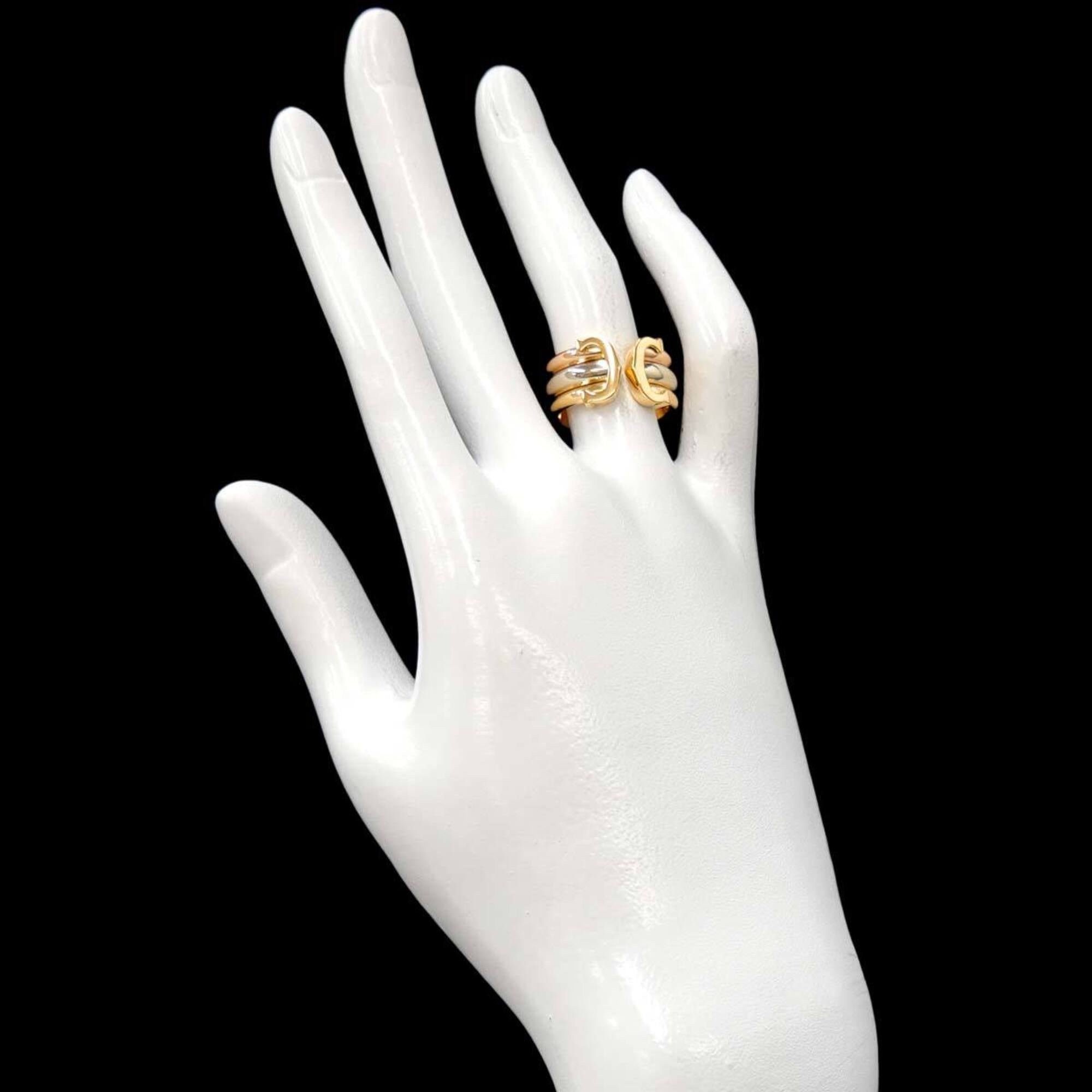Cartier Yellow Gold (18K) Pink Gold (18K) White Gold (18K) Band Ring (Pre-Owned)