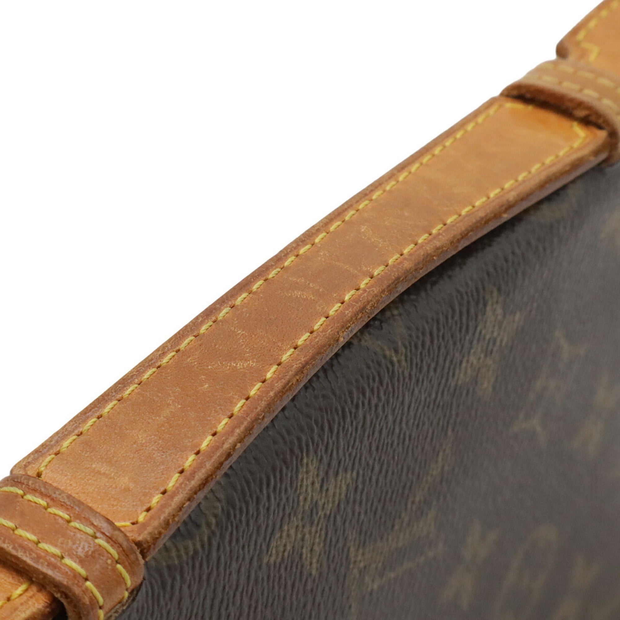 Louis Vuitton Brown Monogram White Monogram Clutch Bag (Pre-Owned)